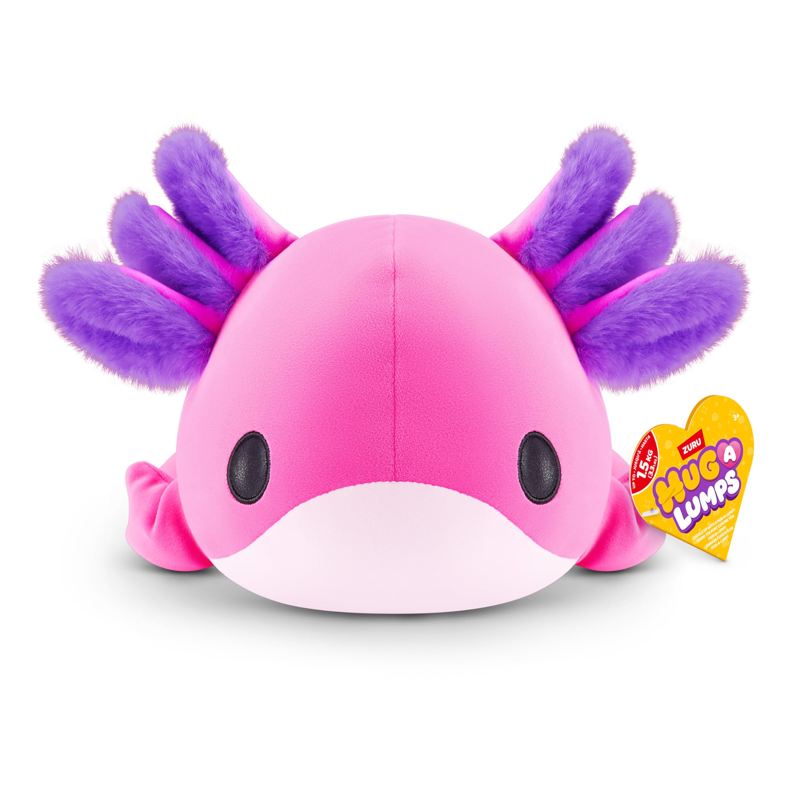 Hug-A-Lumps Medium Ally by ZURU - Weighted Plush Cuddly Toy for Stress Relief