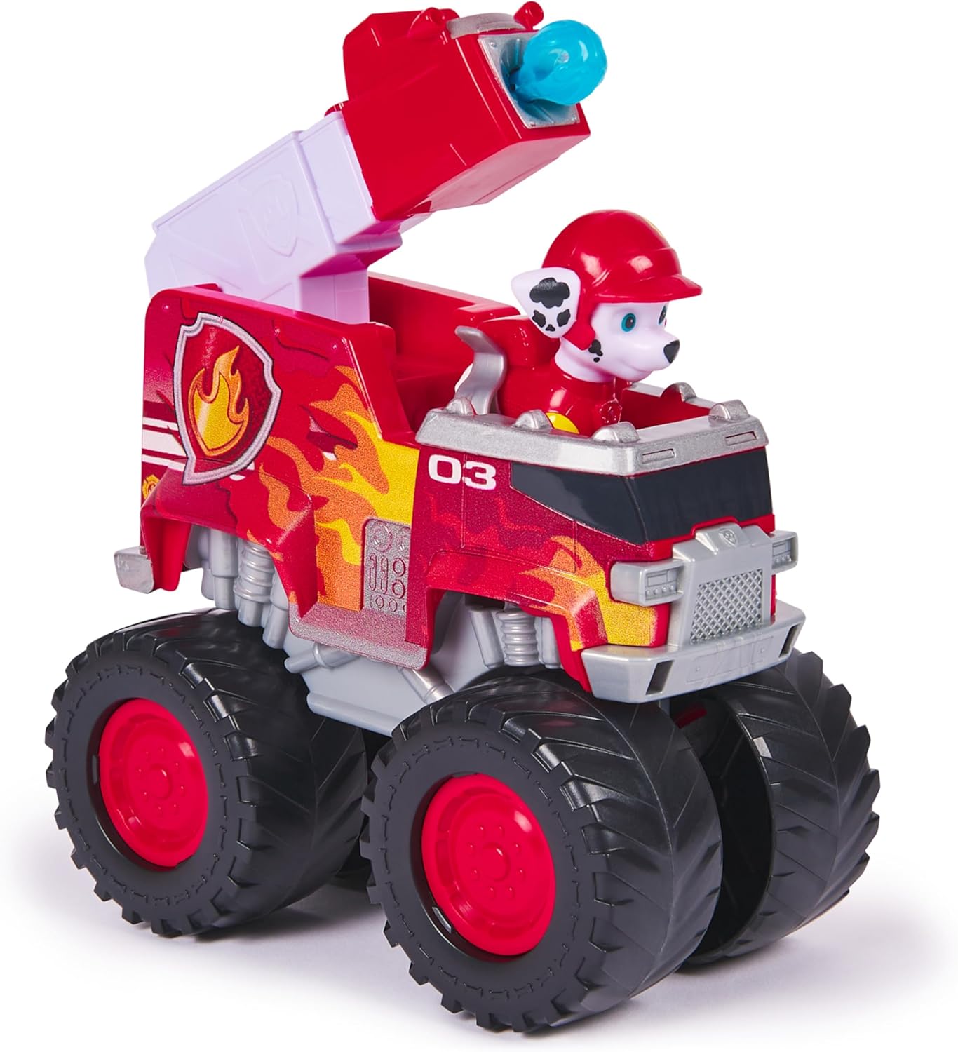 Paw Patrol: Rescue Wheels Marshall’s Fire Engine with Projectile Launcher - Vehicle & Action Figure 3