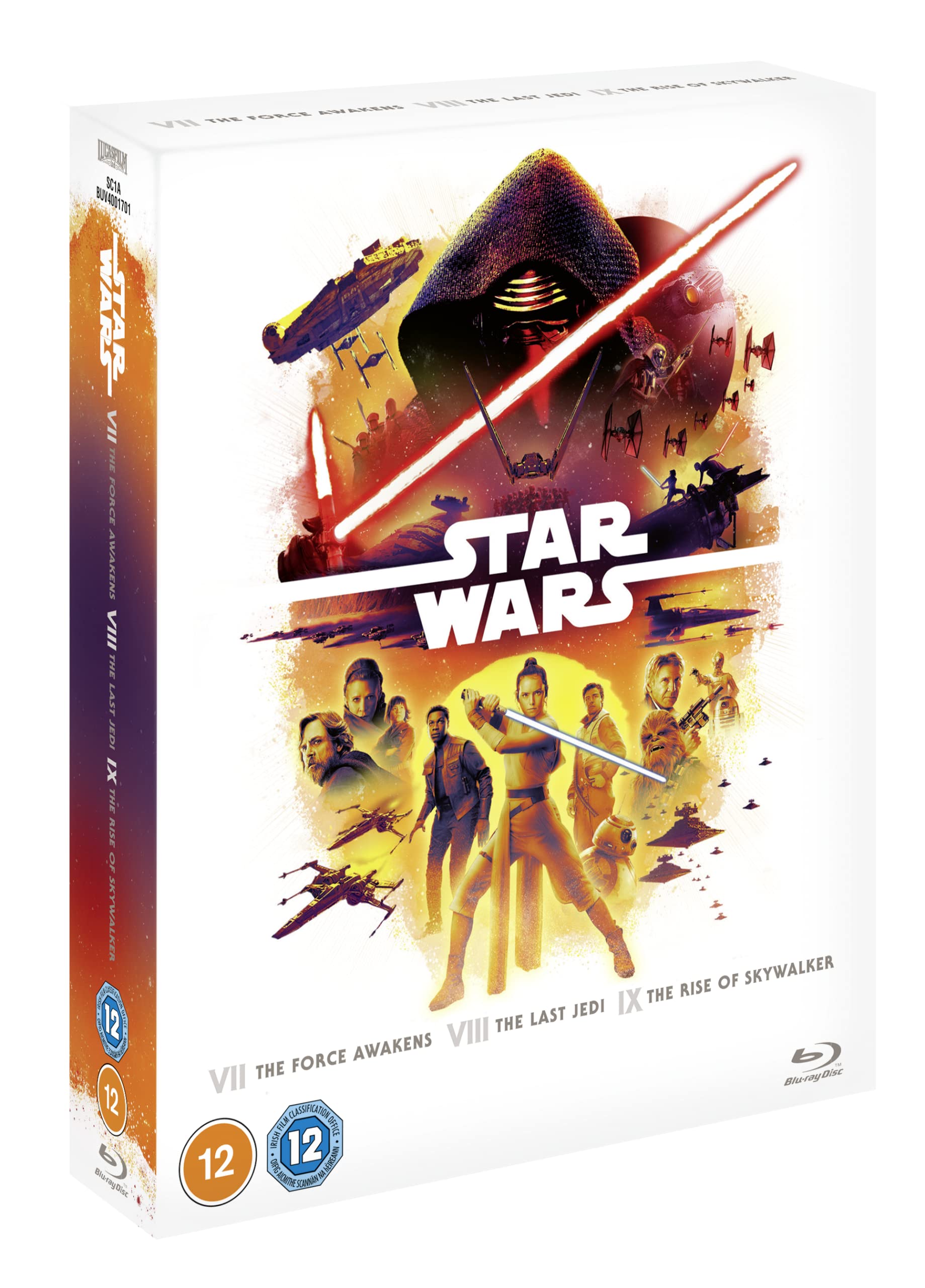 Star Wars Sequel Trilogy Box Set [Blu-ray] 1