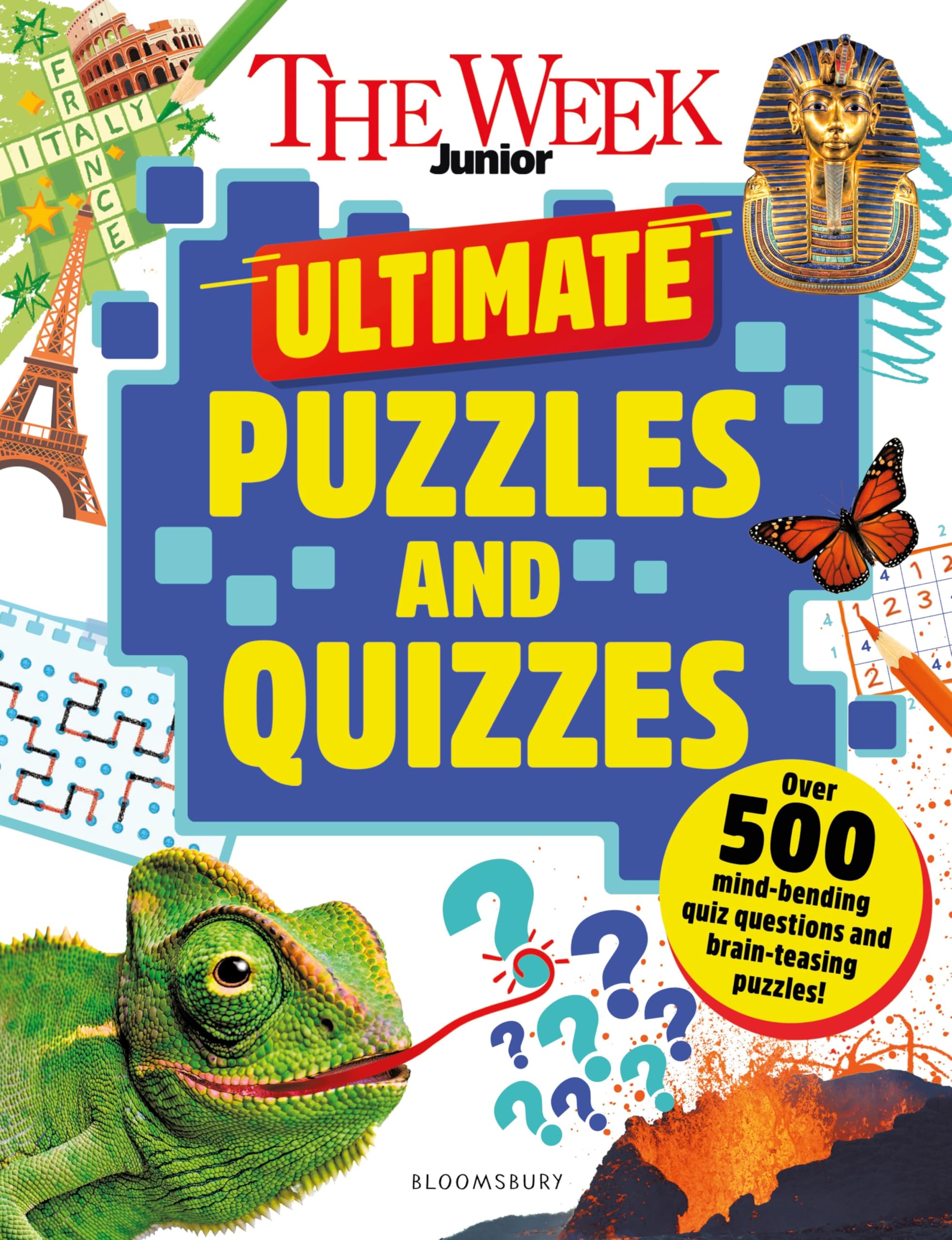 The Week Junior Bloomsbury Ultimate Puzzles and Quizzes Book | 224 Pages | Ages 9-12