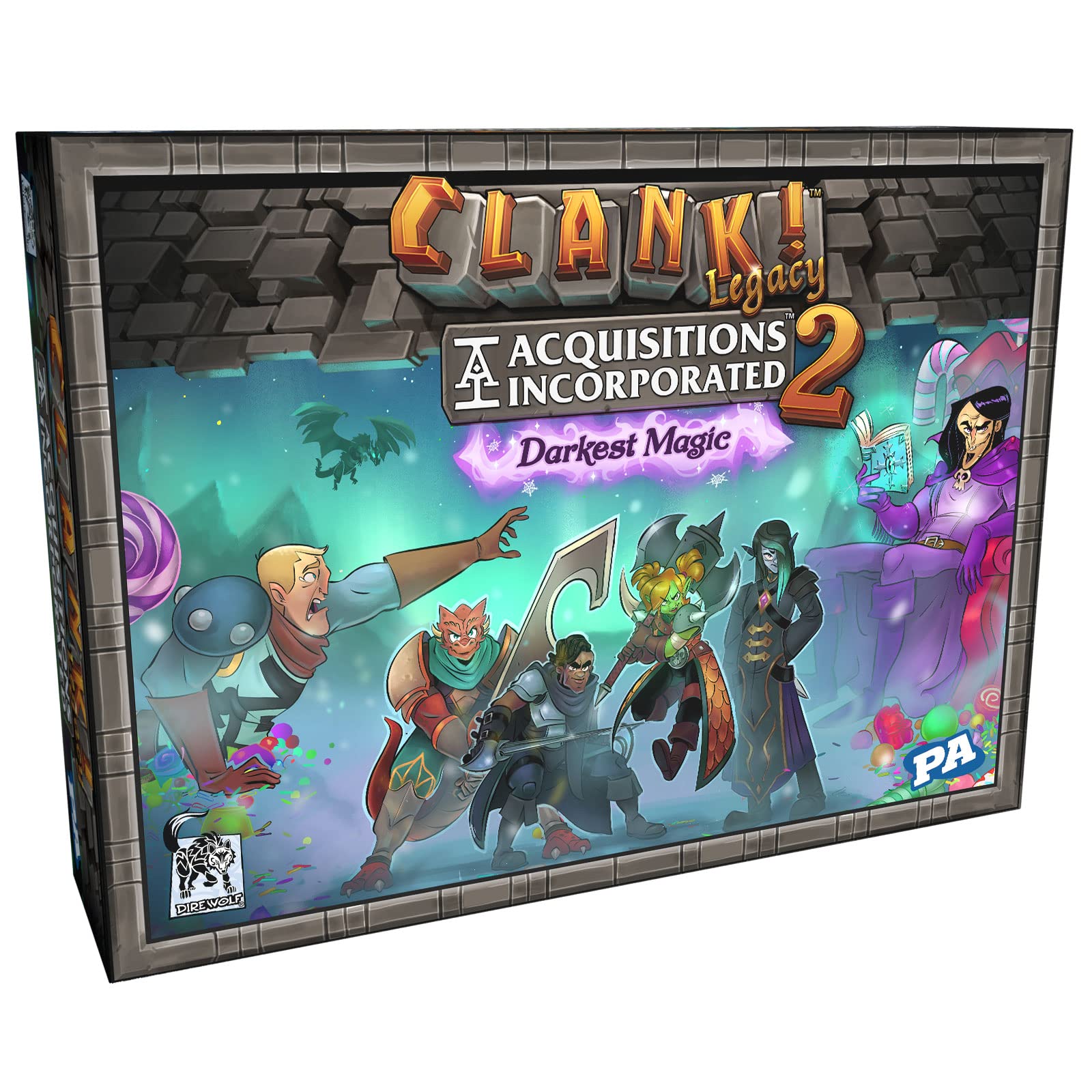 Clank! Legacy 2: Acquisitions Incorporated – Darkest Magic Board Game | 2-4 Players