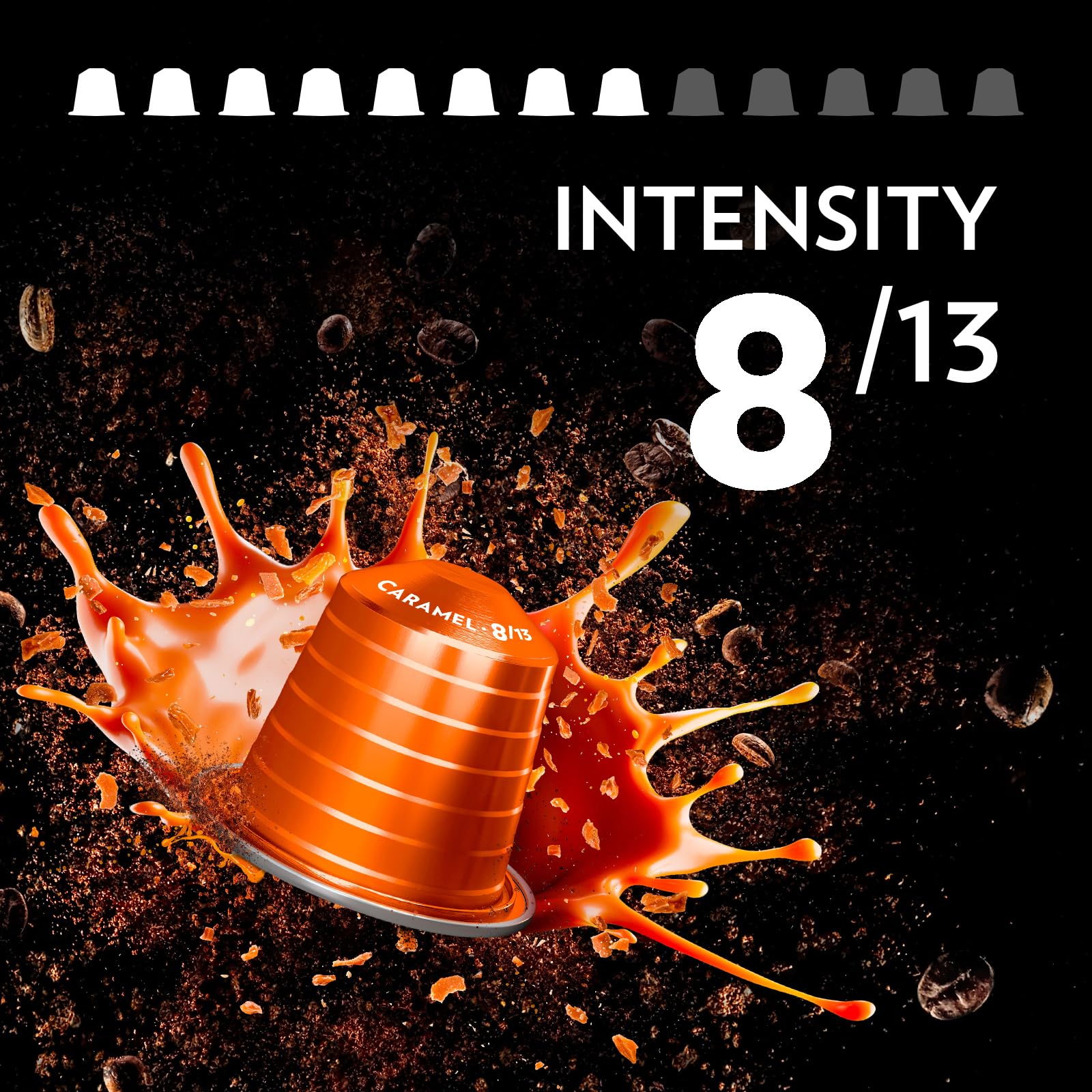 Lavazza Espresso Gourmet Caramel - Nespresso Compatible Aluminum Capsules 6