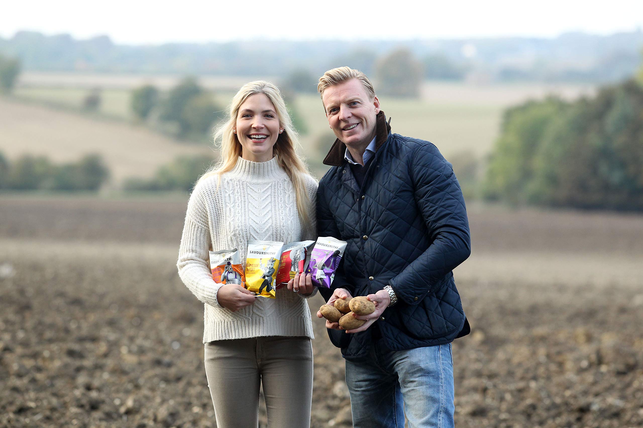 SAVOURSMITHS Wagyu Beef with Honey Mustard Hand-Cooked Potato Crisps 40g 10