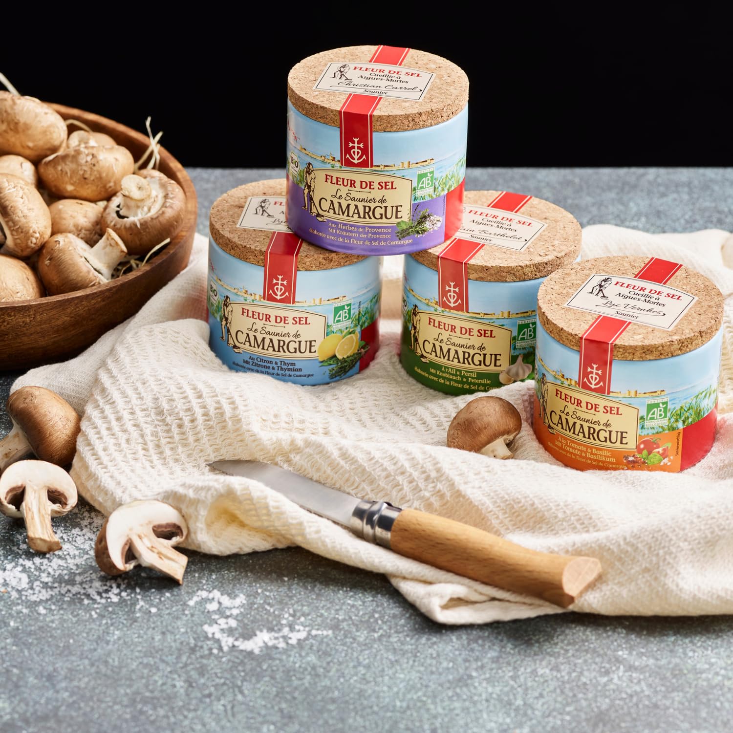 Le Saunier De Camargue Fleur de Sel Lemon and Thyme Sea Salt Flakes - 125g 4