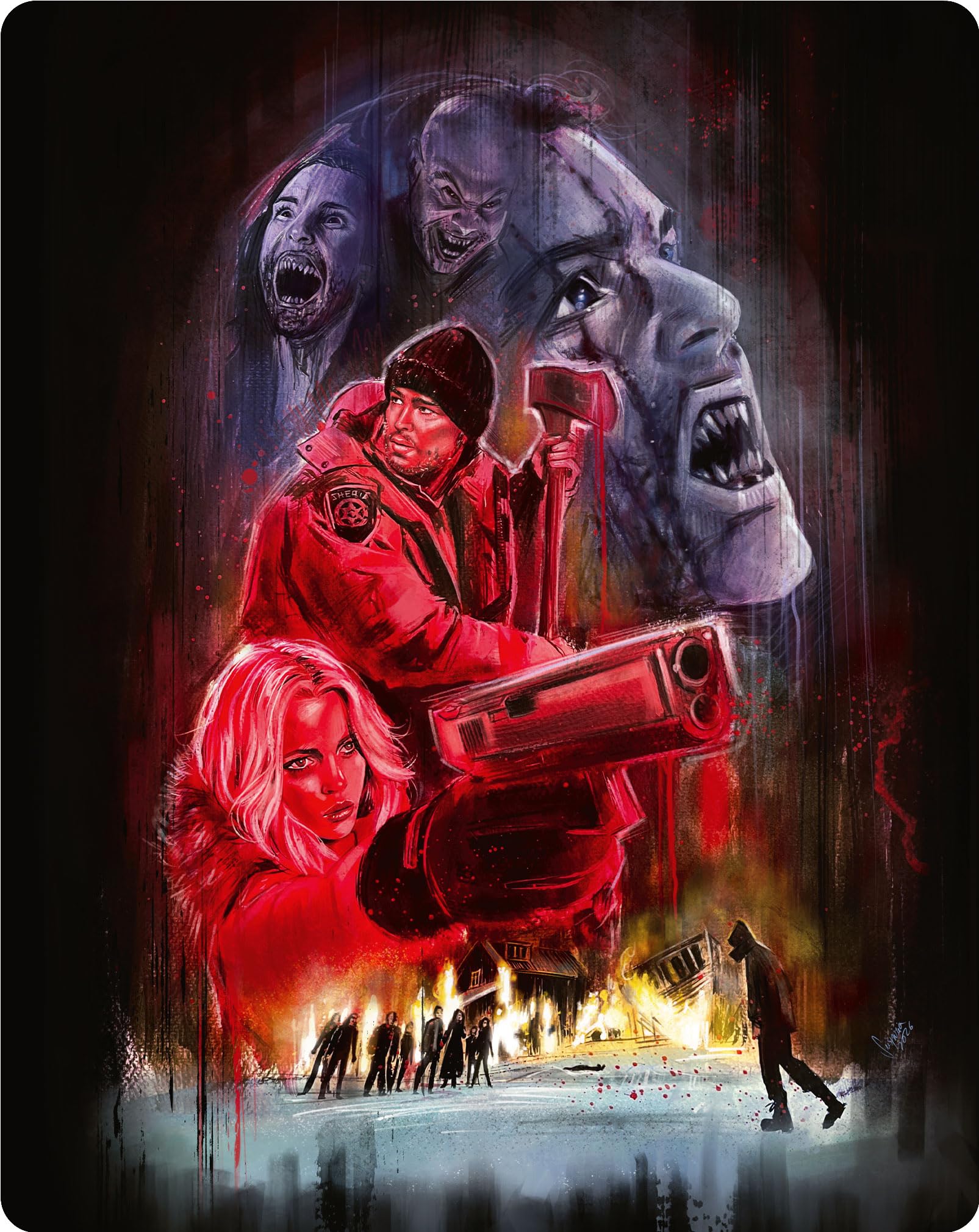 30 Days of Night [4K Ultra HD & Blu-Ray] Limited Edition Steelbook [Region
