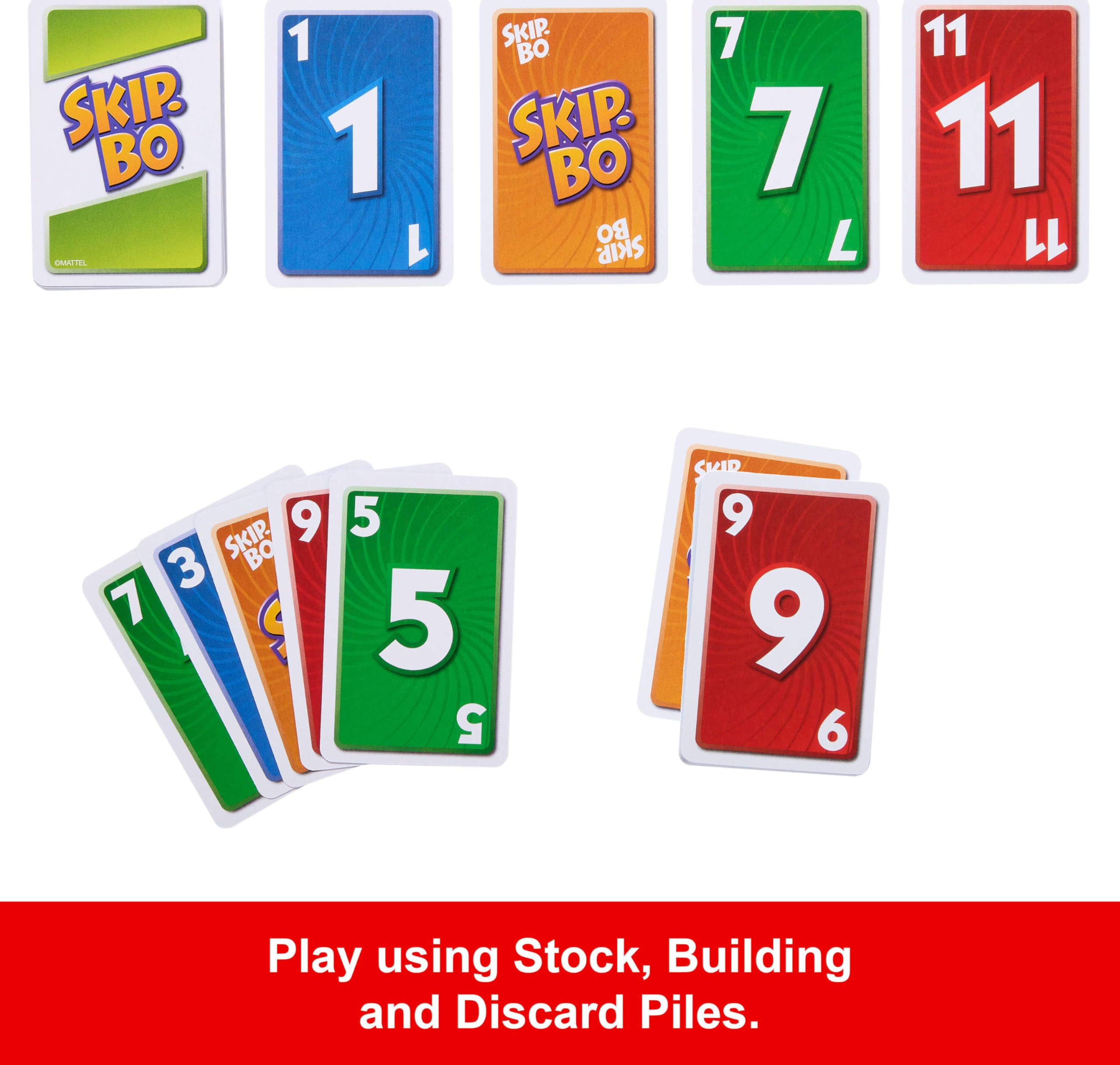 Mattel Skip-Bo Card Game 9