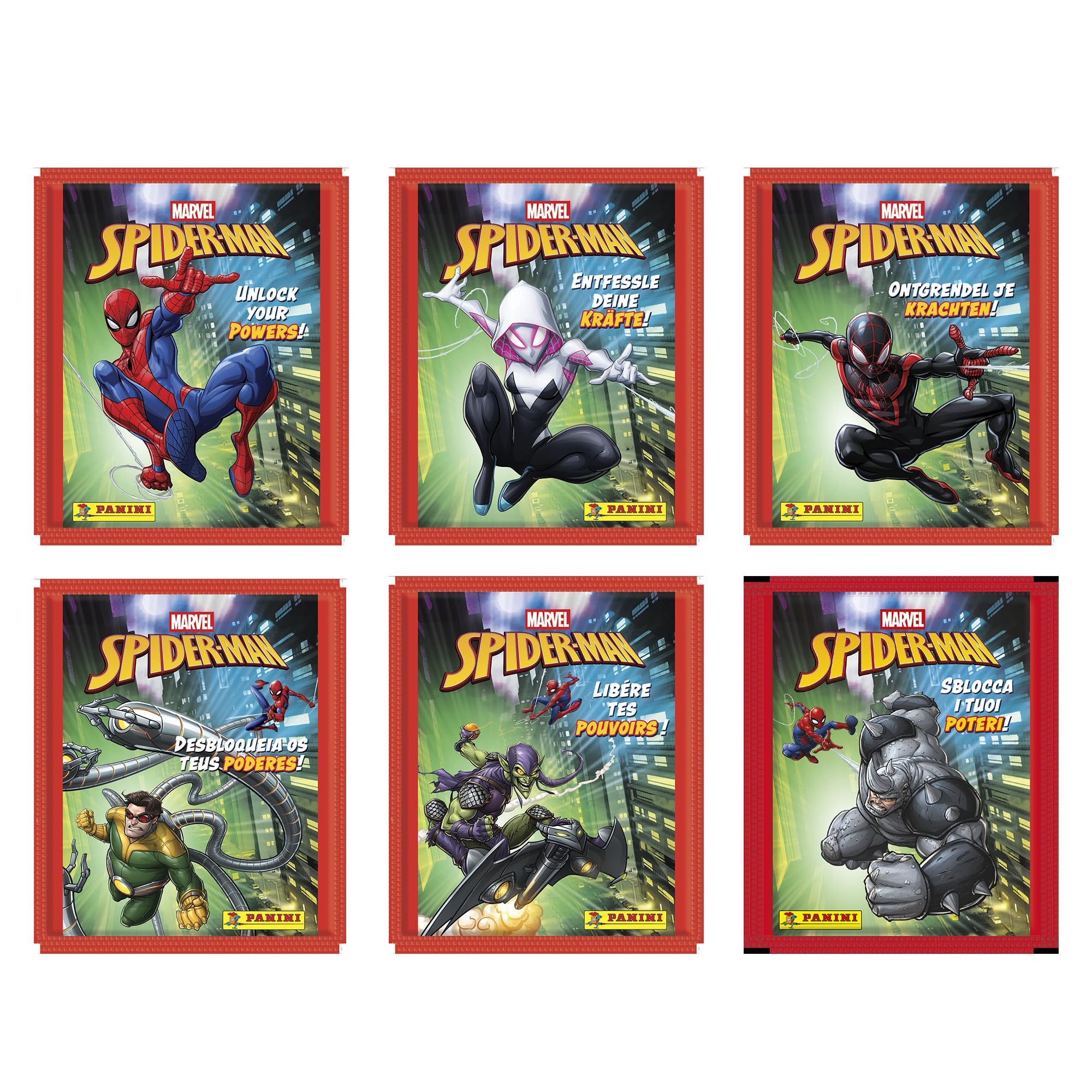 Panini Spider-Man ‘Unlock Your Powers’ Sticker Collection Multipack - 192 Stickers & 50 Cards 2