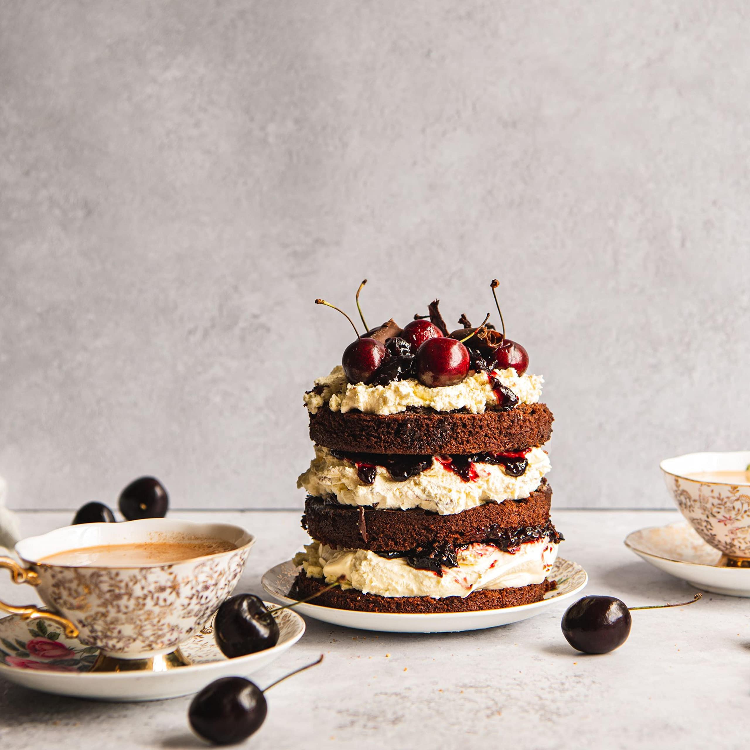 Joe & Seph's Black Forest Gâteau Gourmet Popcorn, 70g - Handmade Air-Popped Snack with Belgian Chocolate & Cherry 4