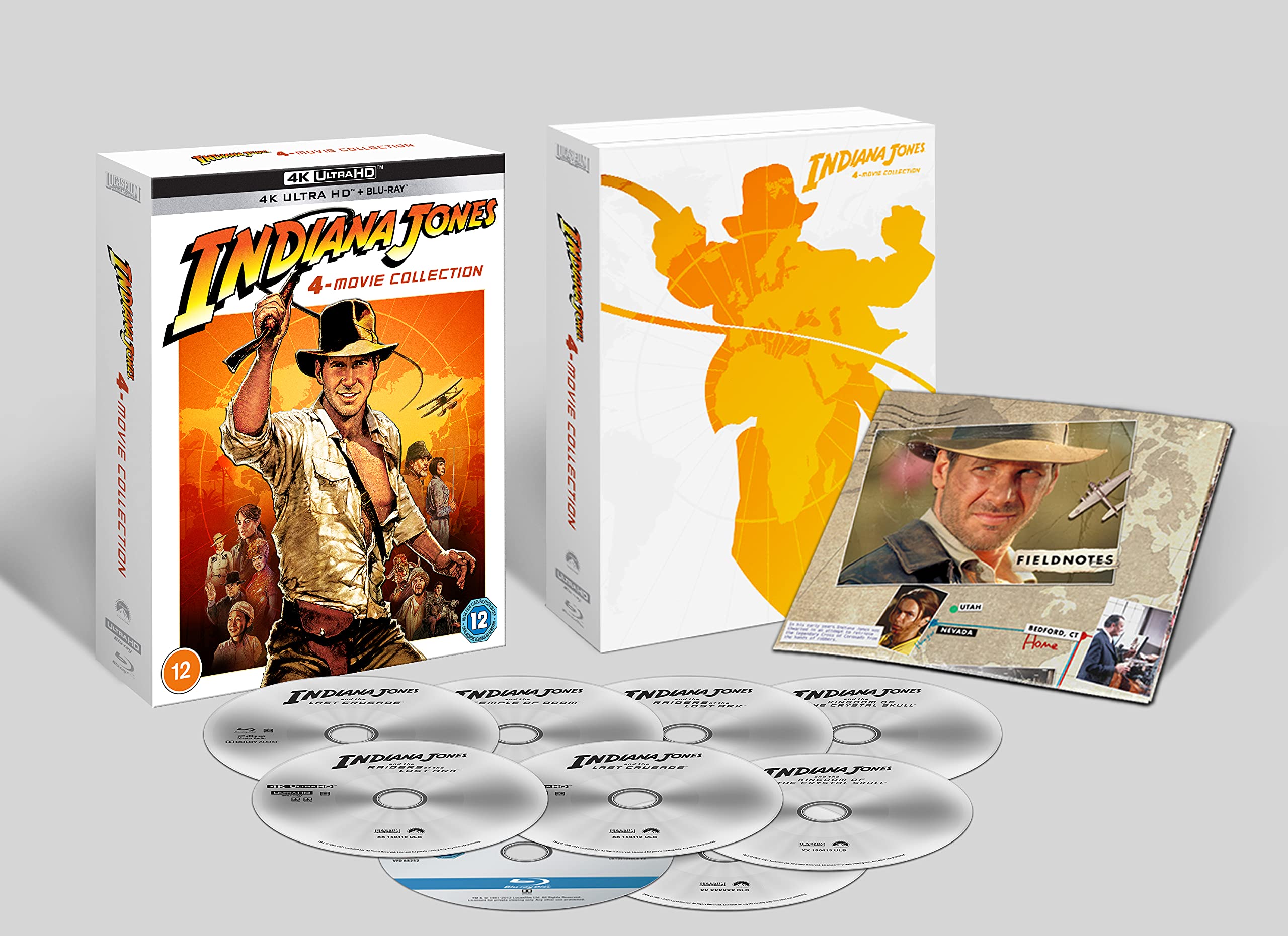 Indiana Jones 4-Movie Collection [4K UHD Blu-ray]