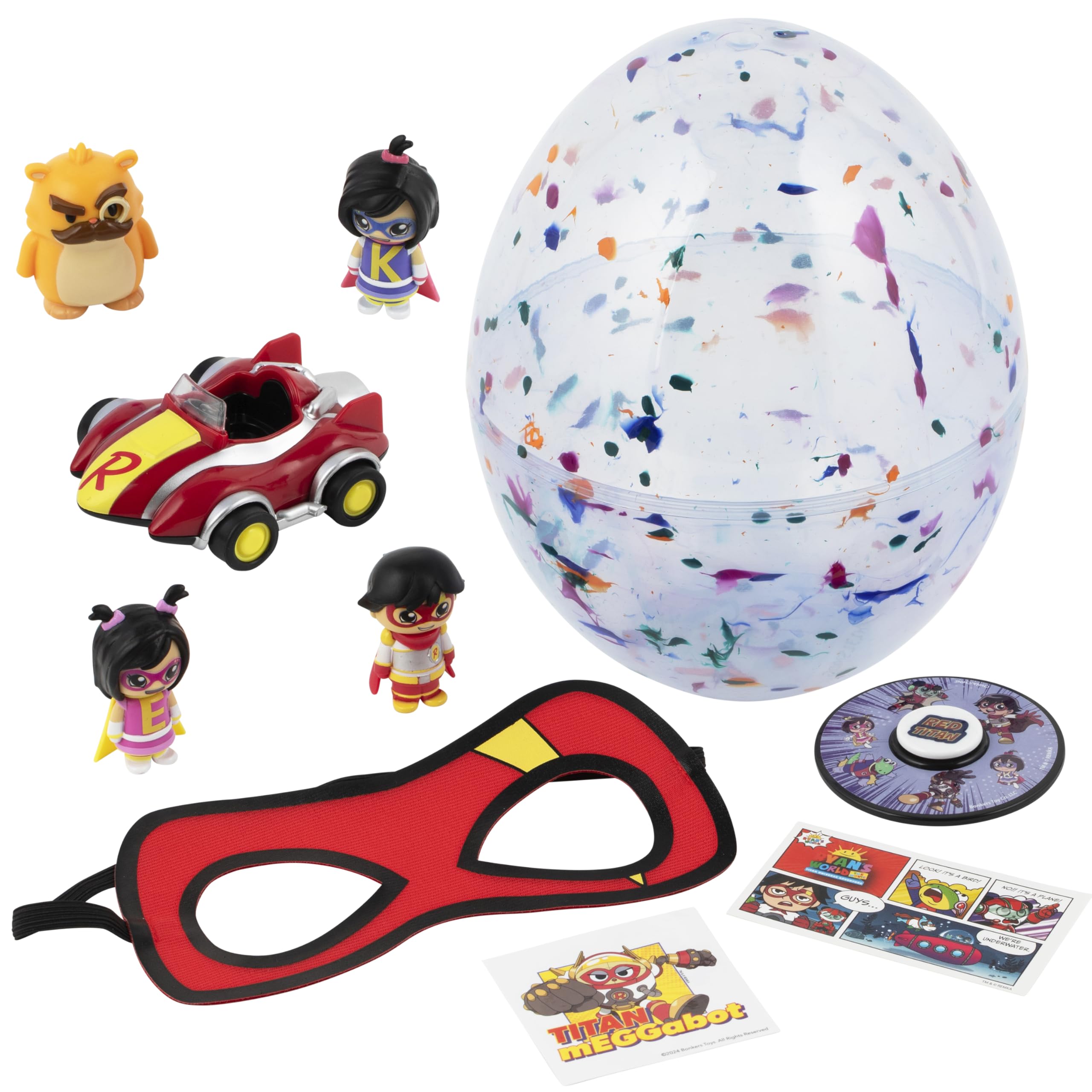 Ryan's World: The Movie - Mega Microverse Egg with Micro-Ryan Figure 3