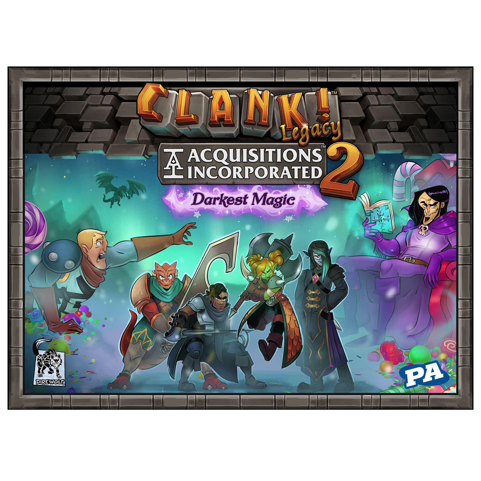 Clank! Legacy 2: Acquisitions Incorporated – Darkest Magic Board Game | 2-4 Players