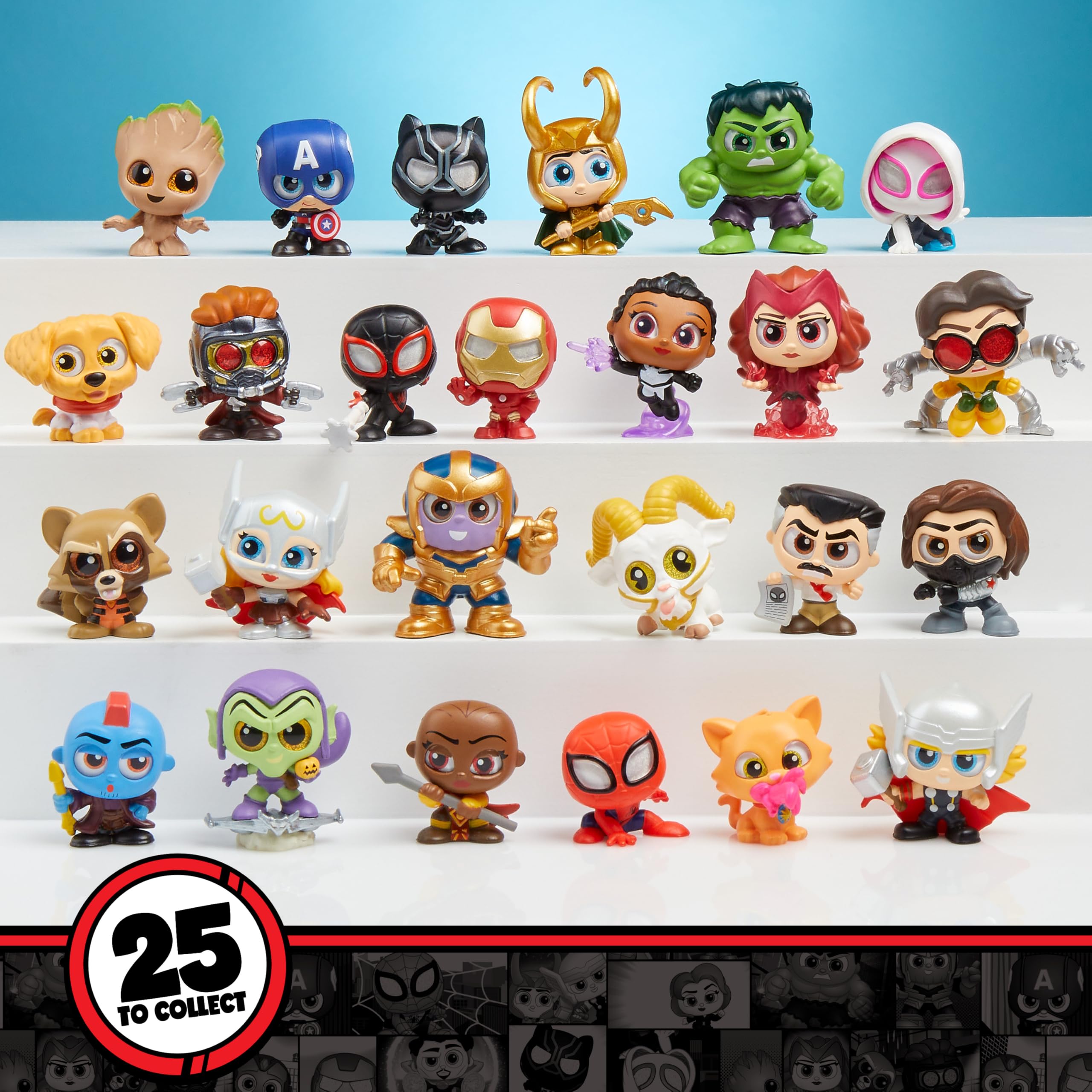 Marvel Doorables Action Peek Series 1 - Collectible 1.5-Inch Figures for Kids 5-12 4