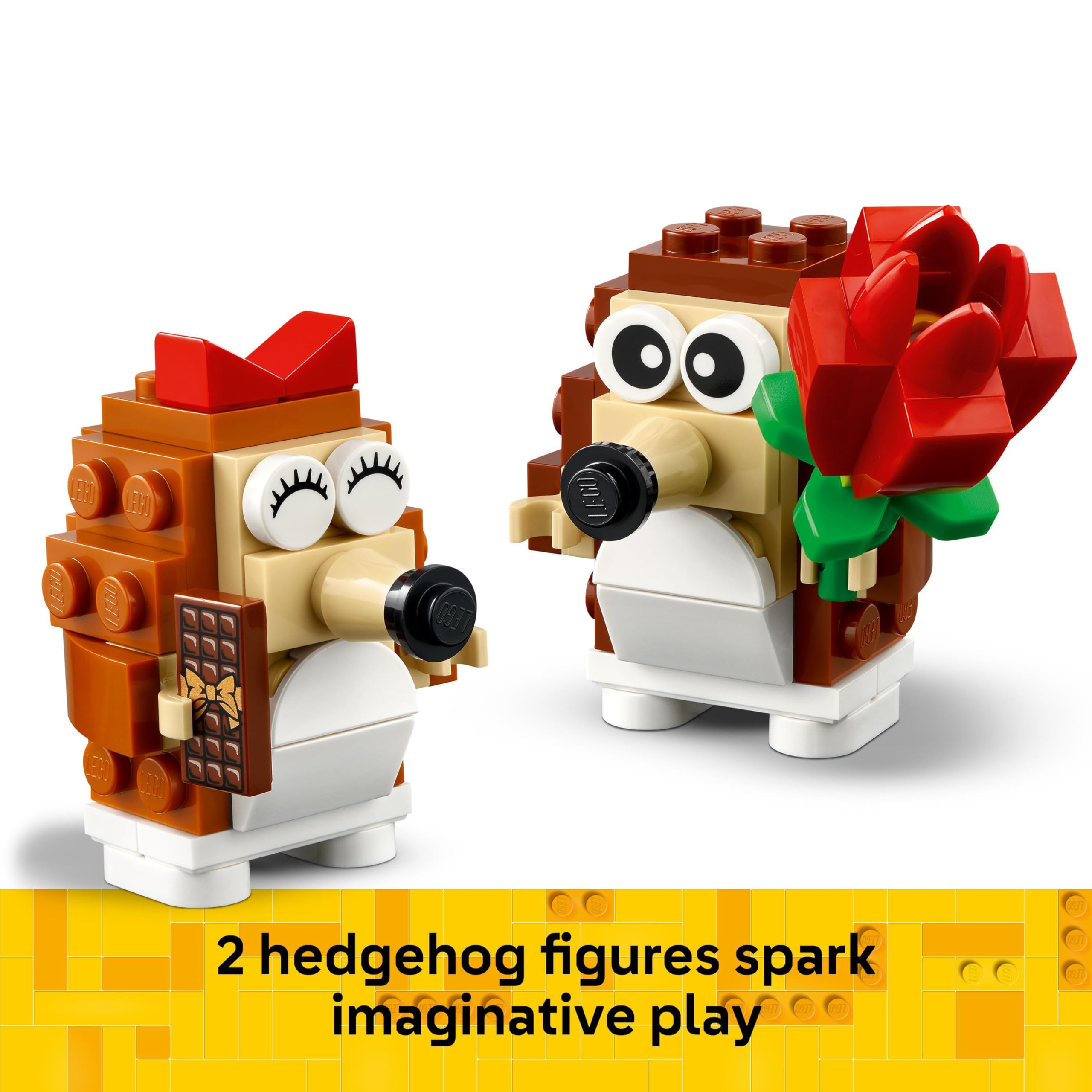 LEGO Hedgehog Picnic Date - Building Set for 8 Plus Year Olds 10