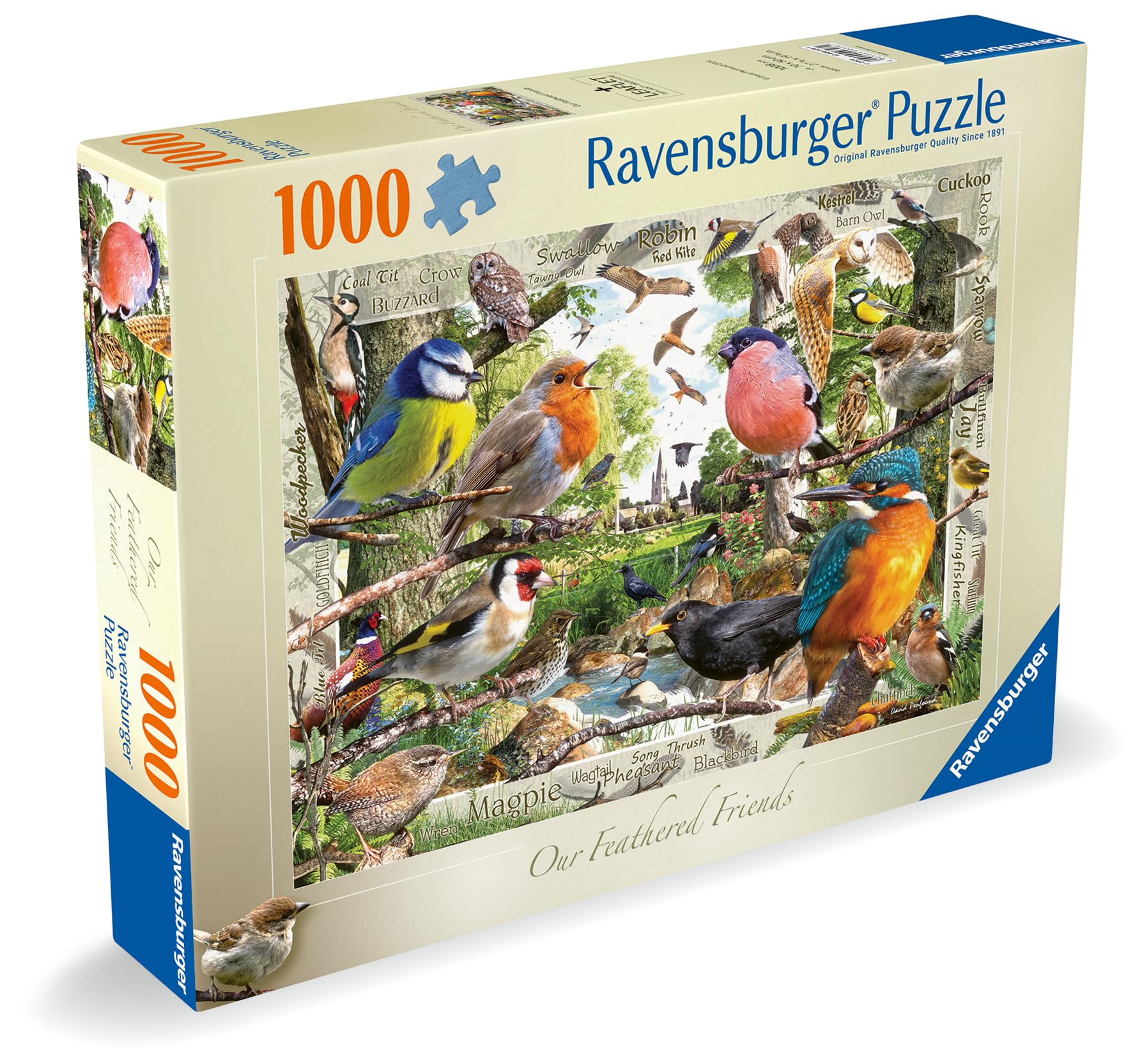 Ravensburger Our Feathered Friends 1000 Piece Jigsaw Puzzle for Adults 5