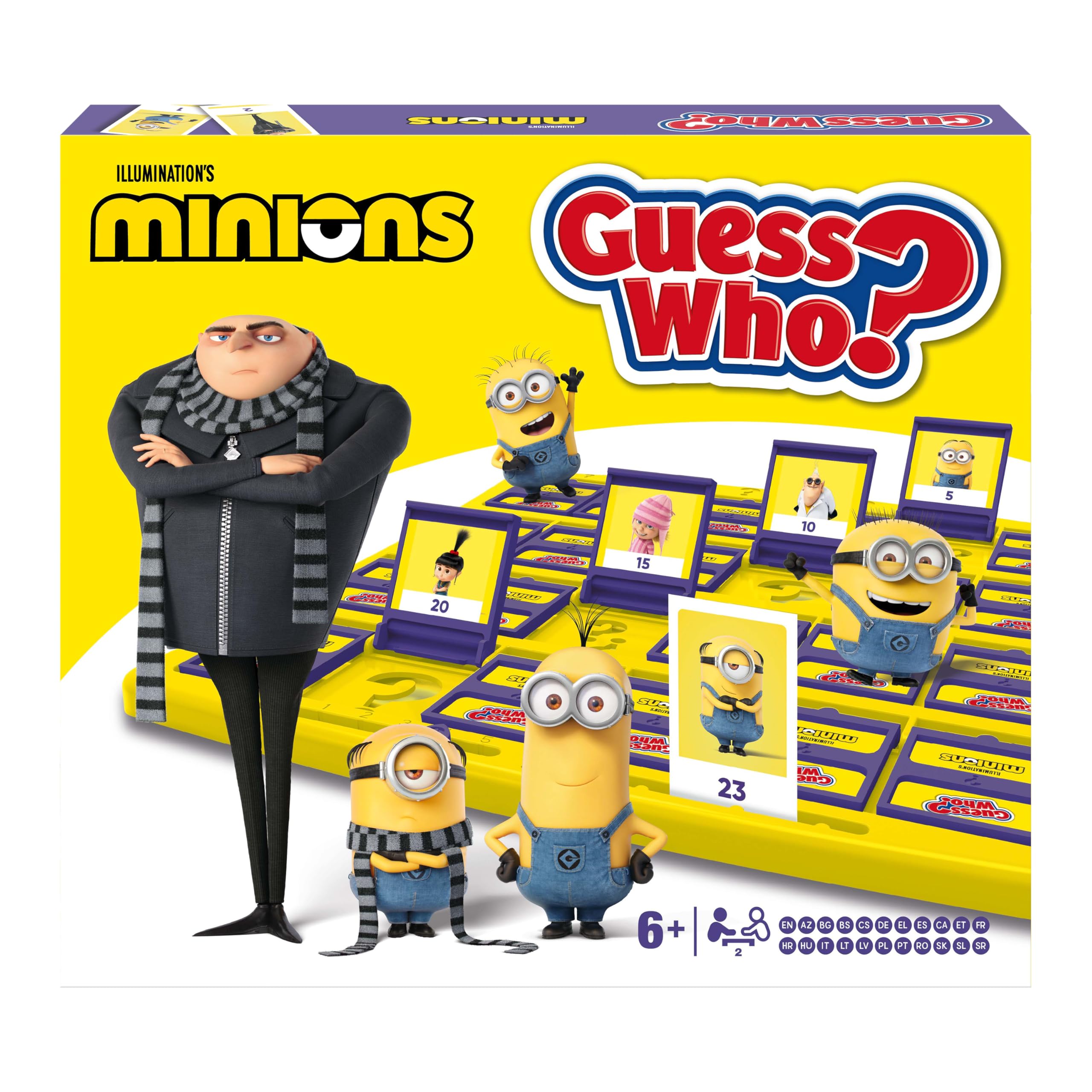 Winning Moves Minions Guess Who? Board Game - Ages 7-12, 2 Players 2