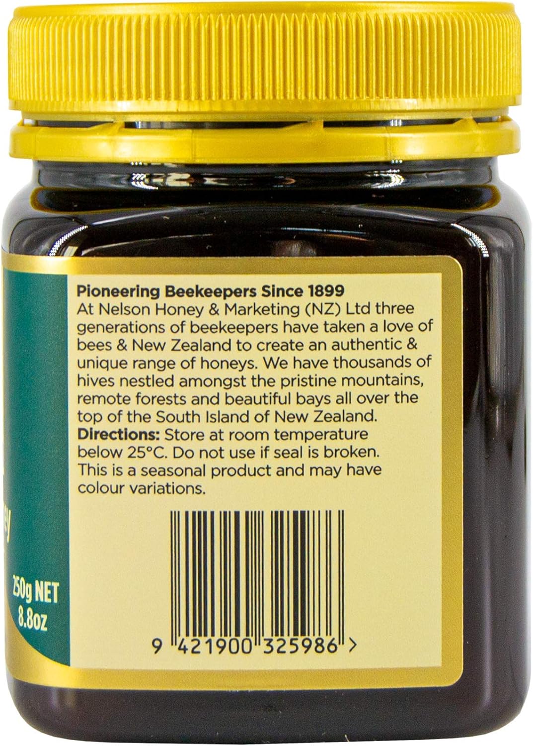 Nelson Honey Classic 30+ MG Multifloral Manuka Honey 250g
