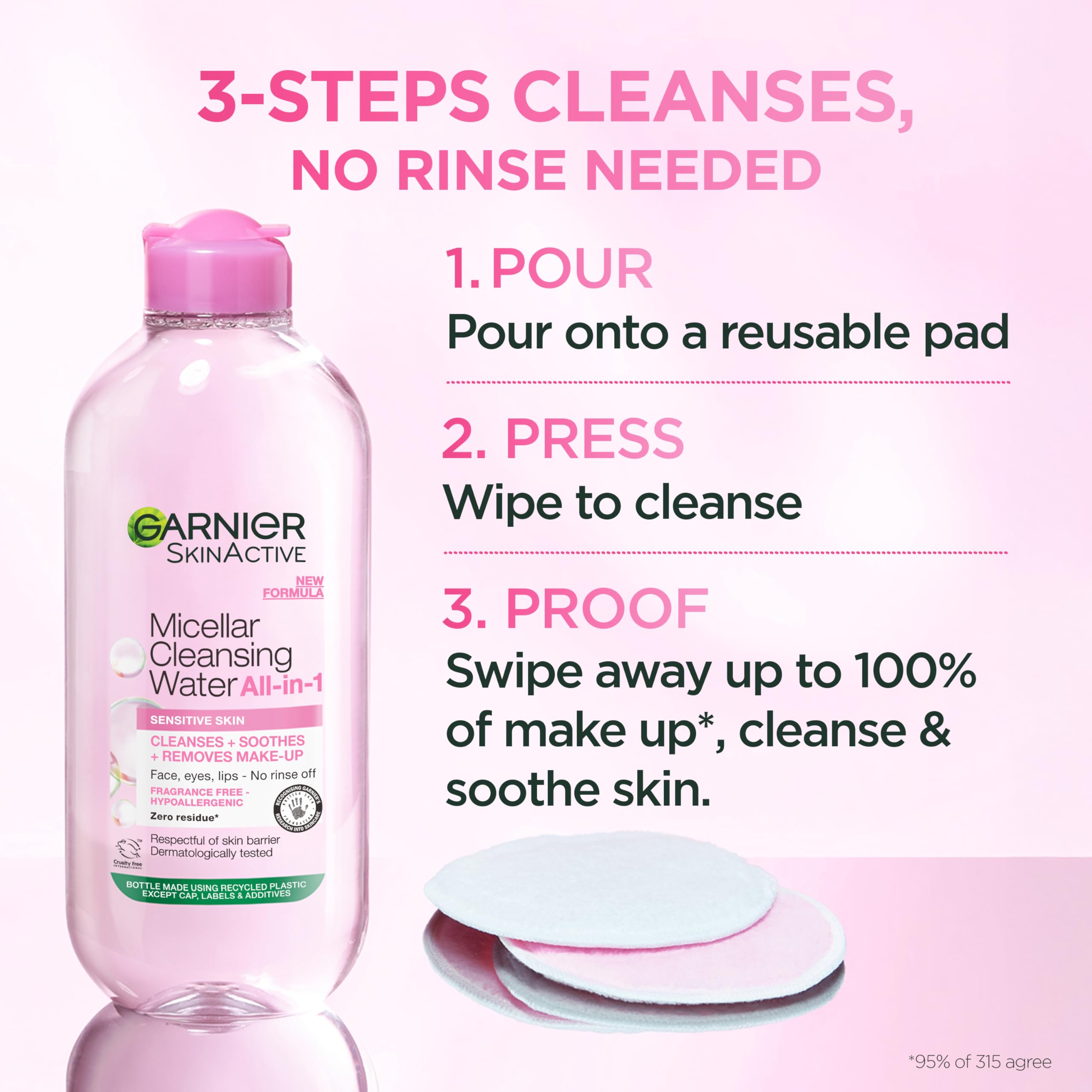Garnier - Micellar Cleansing Water (400ml) 8