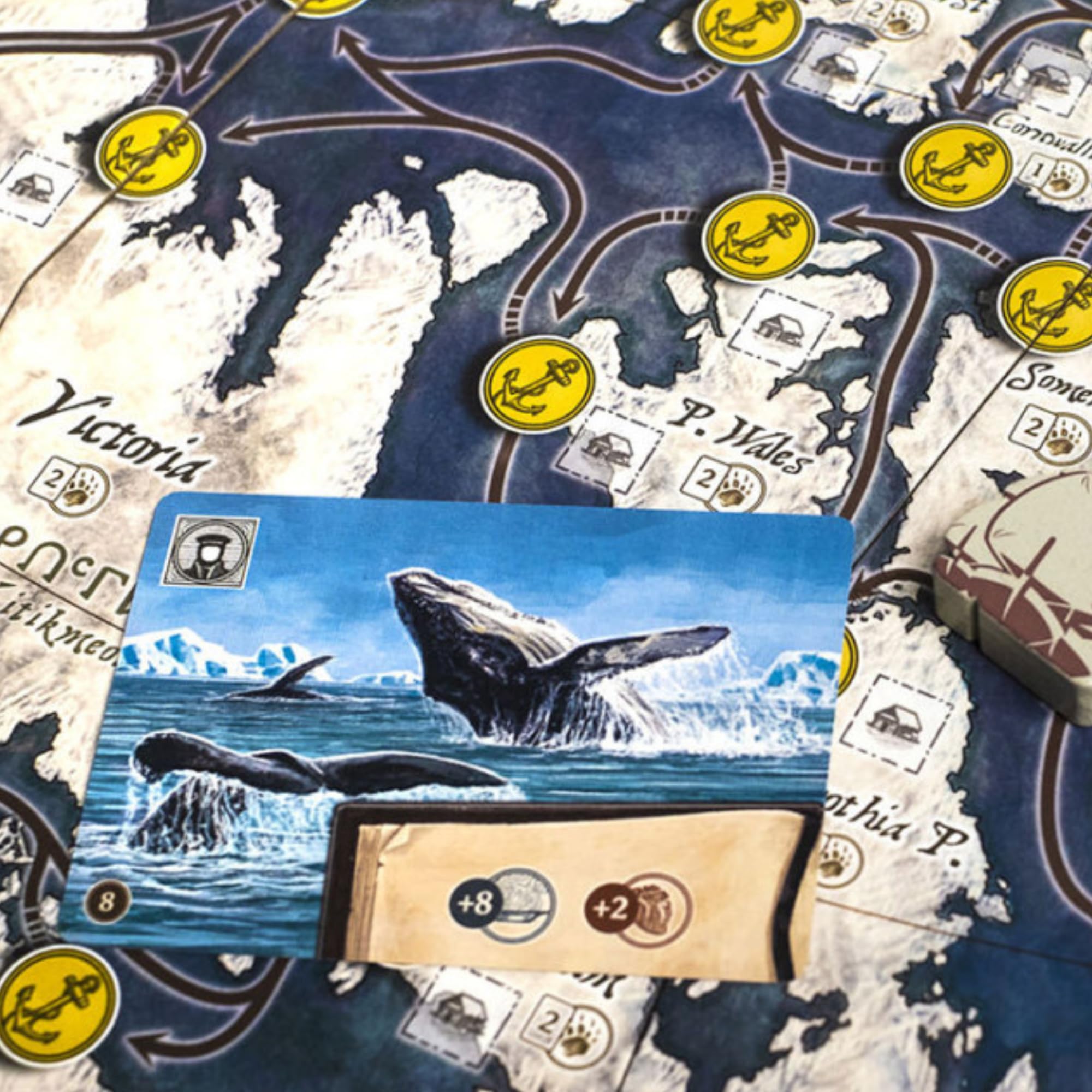 2Tomatoes Games Through Ice and Snow Arctic Exploration Board Game 5