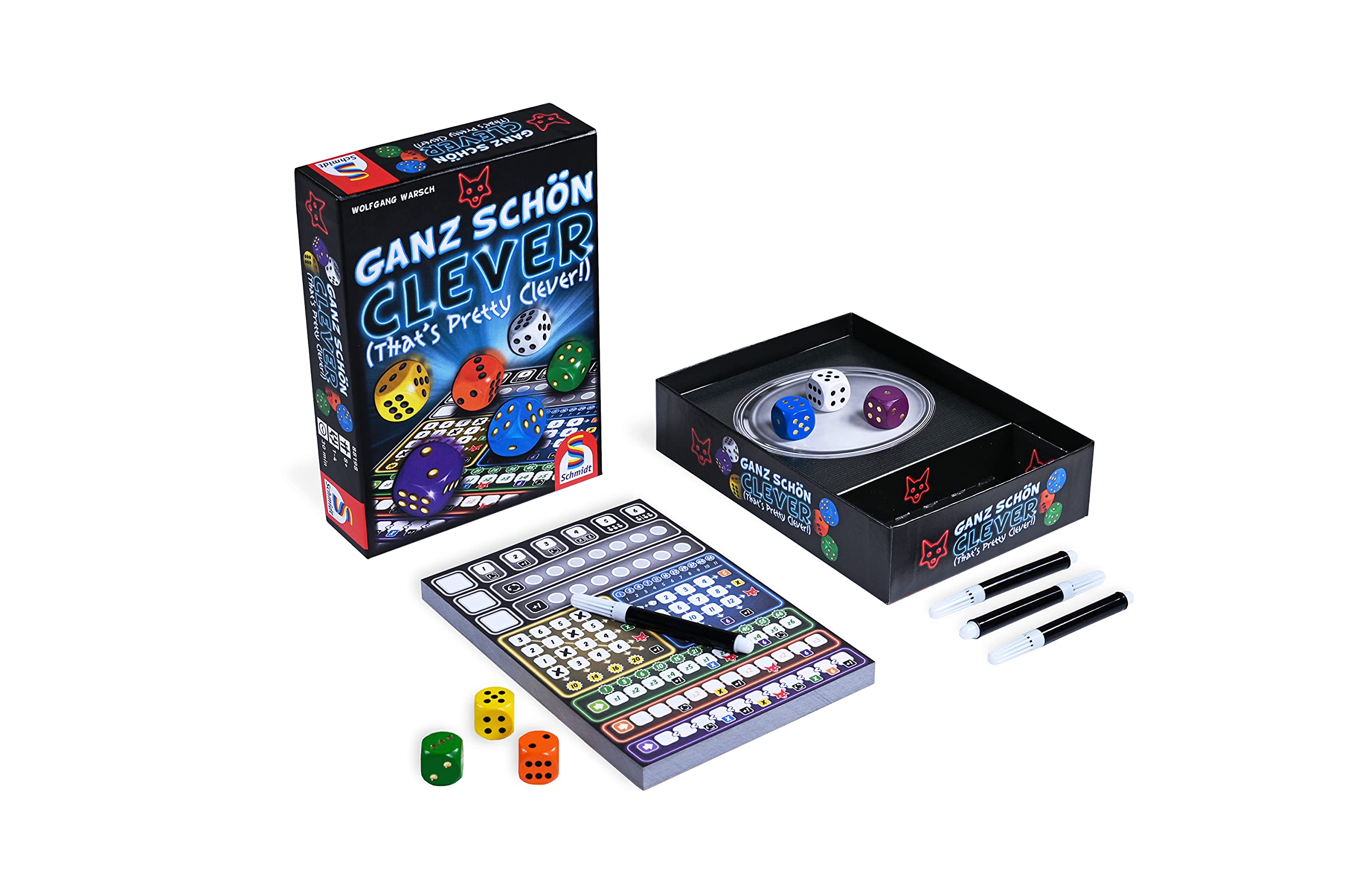 Schmidt Ganz Schon Clever Board Game | Ages 8+ | 1-4 Players | 30 Min Playtime | English Rules 3