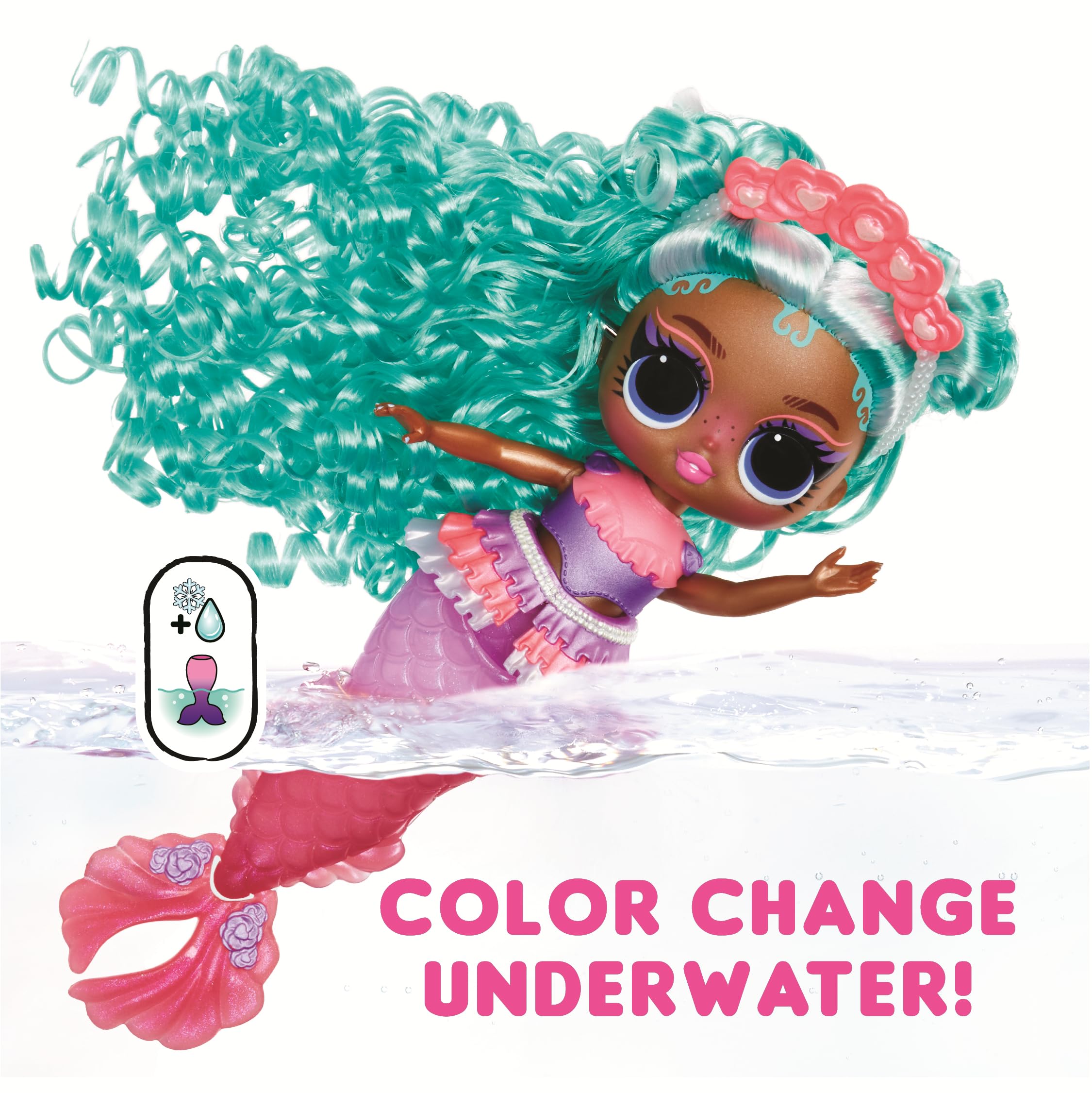L.O.L. Surprise! Tweens Mermaid Serena Finn - Colour Changing Fashion Doll 6