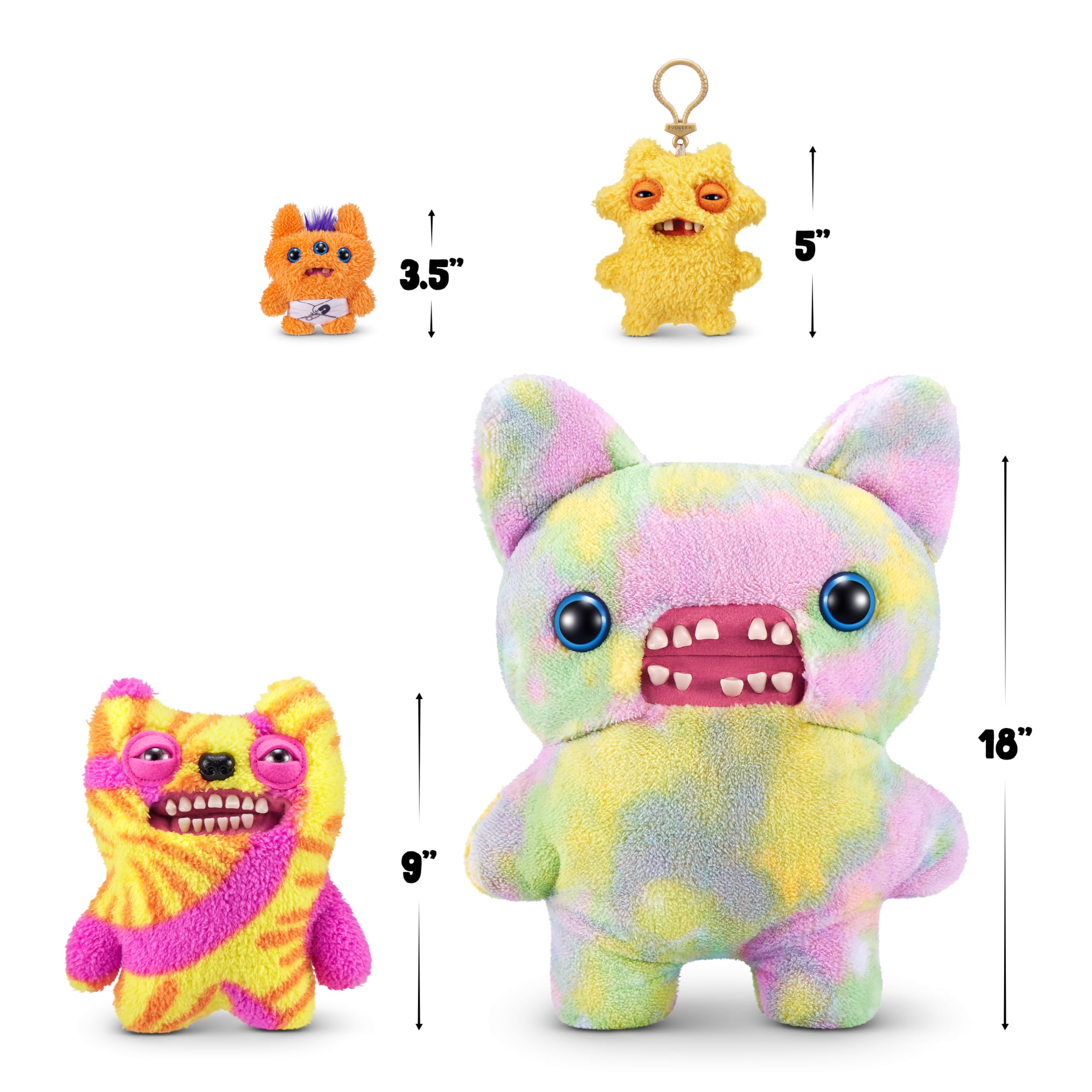 Fuggler Laboratory Misfits by ZURU - 9" Funny Ugly Monster Plush Collectible 6