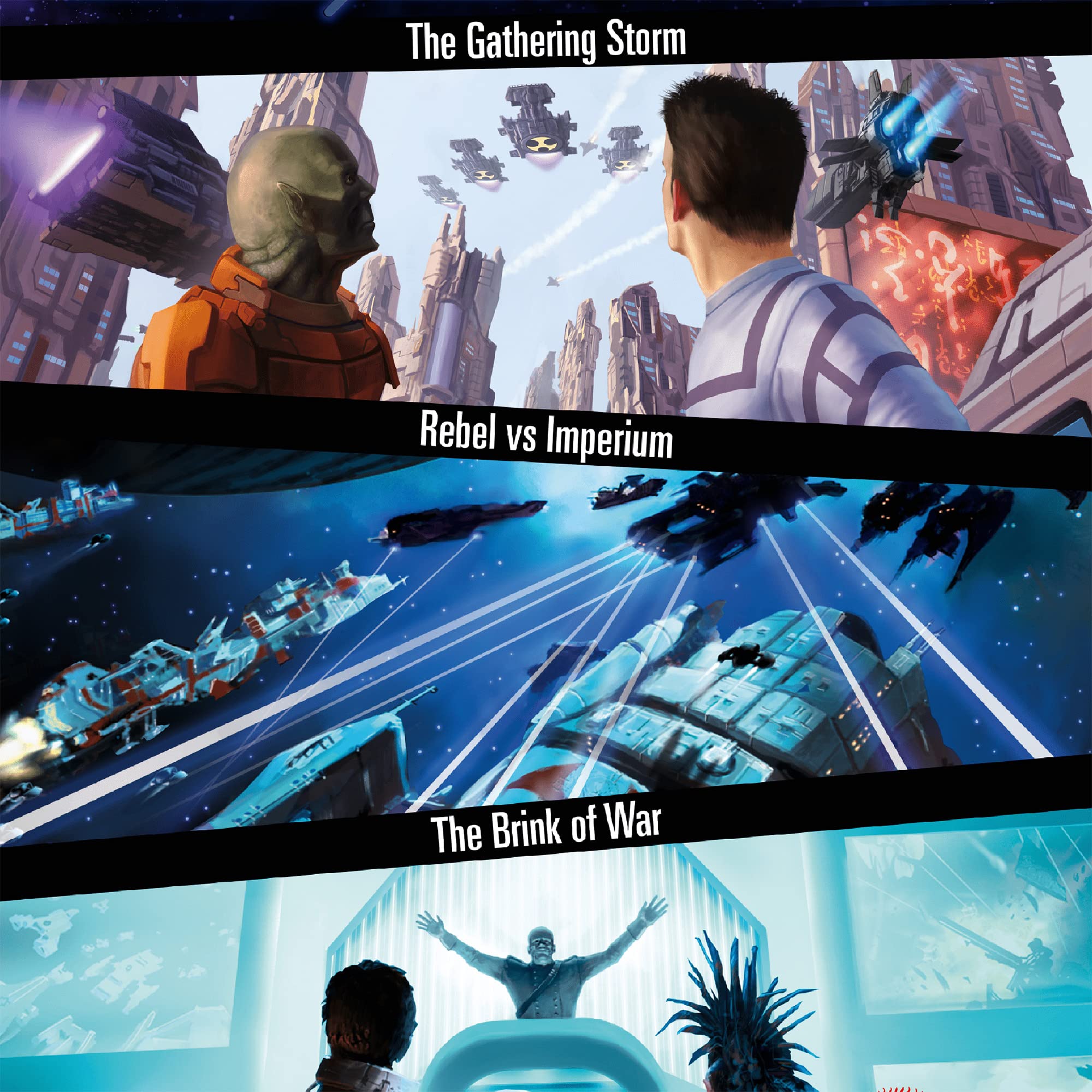Rio Grande Games Race for the Galaxy Expansion and Brinkmanship The Combined 1st Arc 4