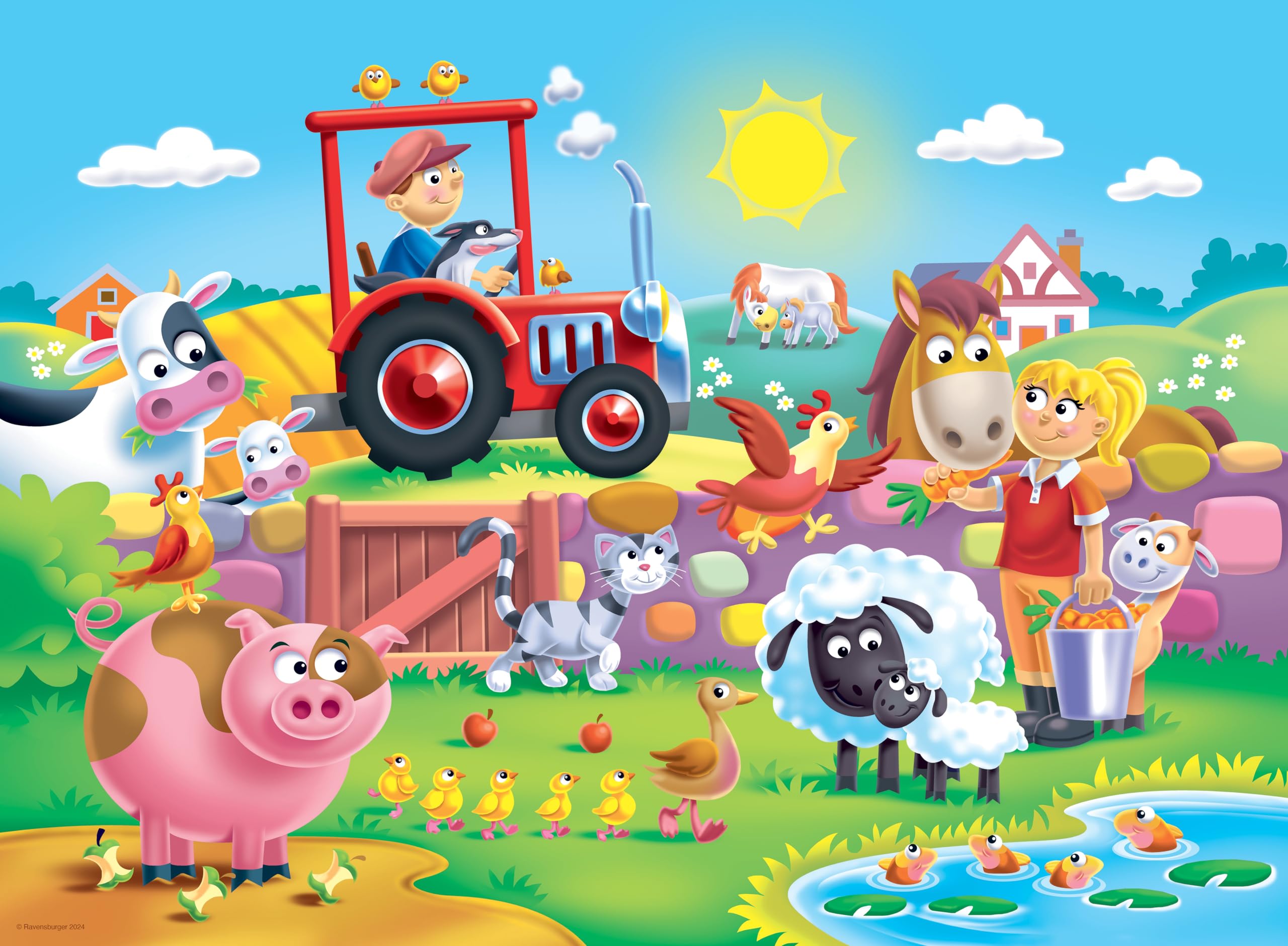 Ravensburger Fun on The Farm - My First Floor Puzzle for Toddlers 2 Years+ 5