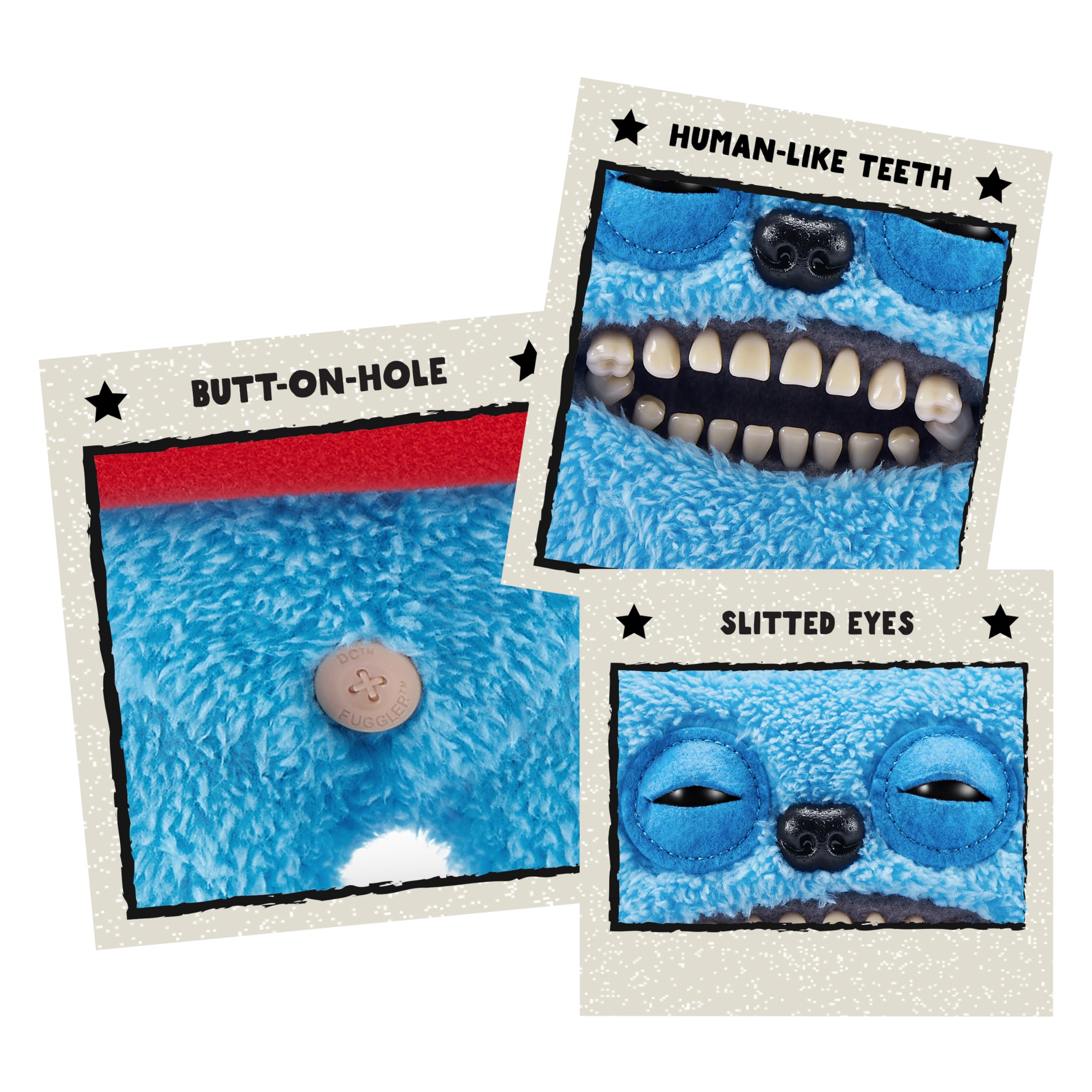 Fuggler x DC 9-inch Superman Plush Toy - Soft Ugly Monster Doll for Kids & Adults 3