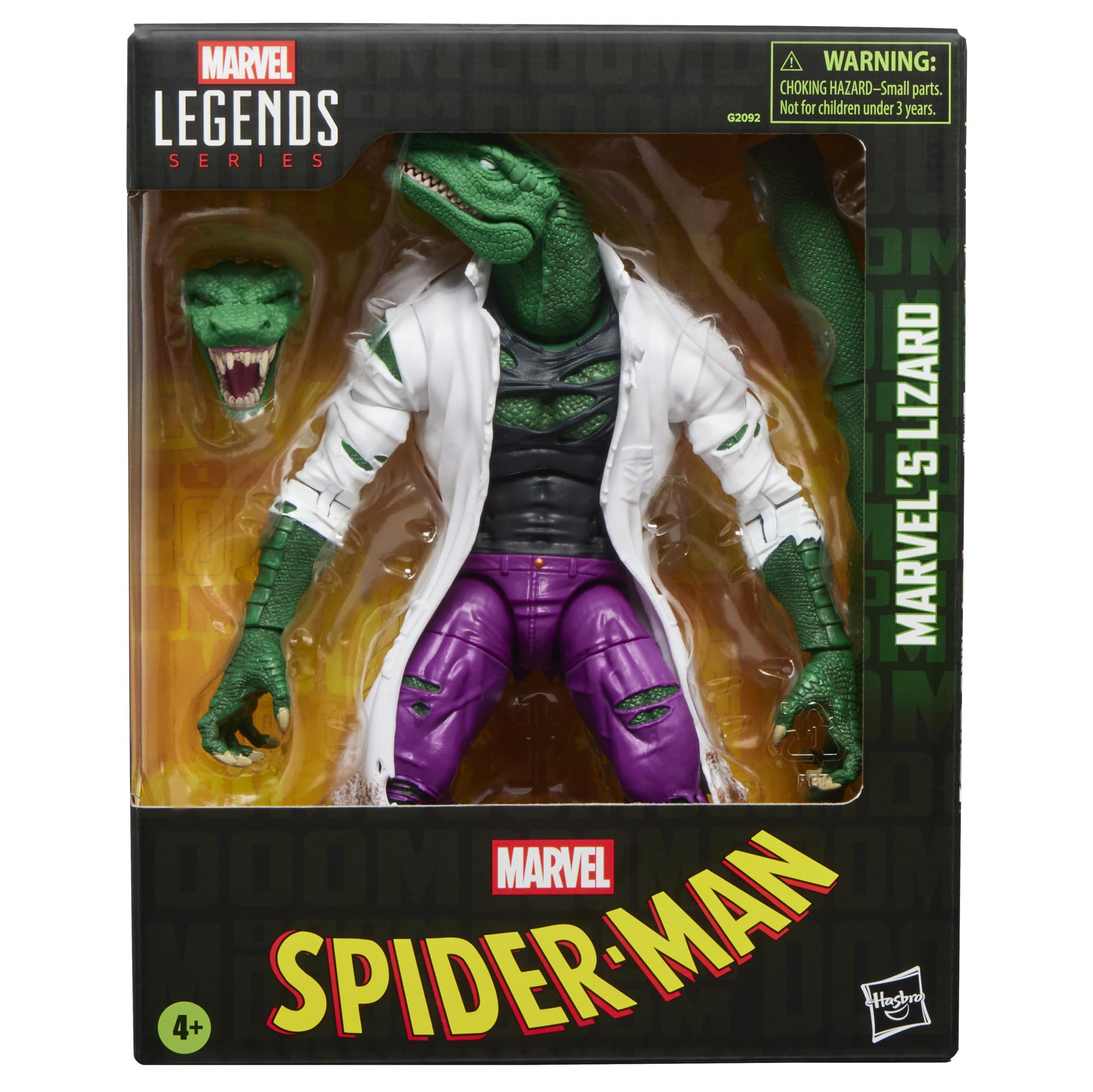 SPIDER-MAN Marvel Legends Series Marvel’s Lizard Action Figure - 15 cm Scale | 2 Accessories