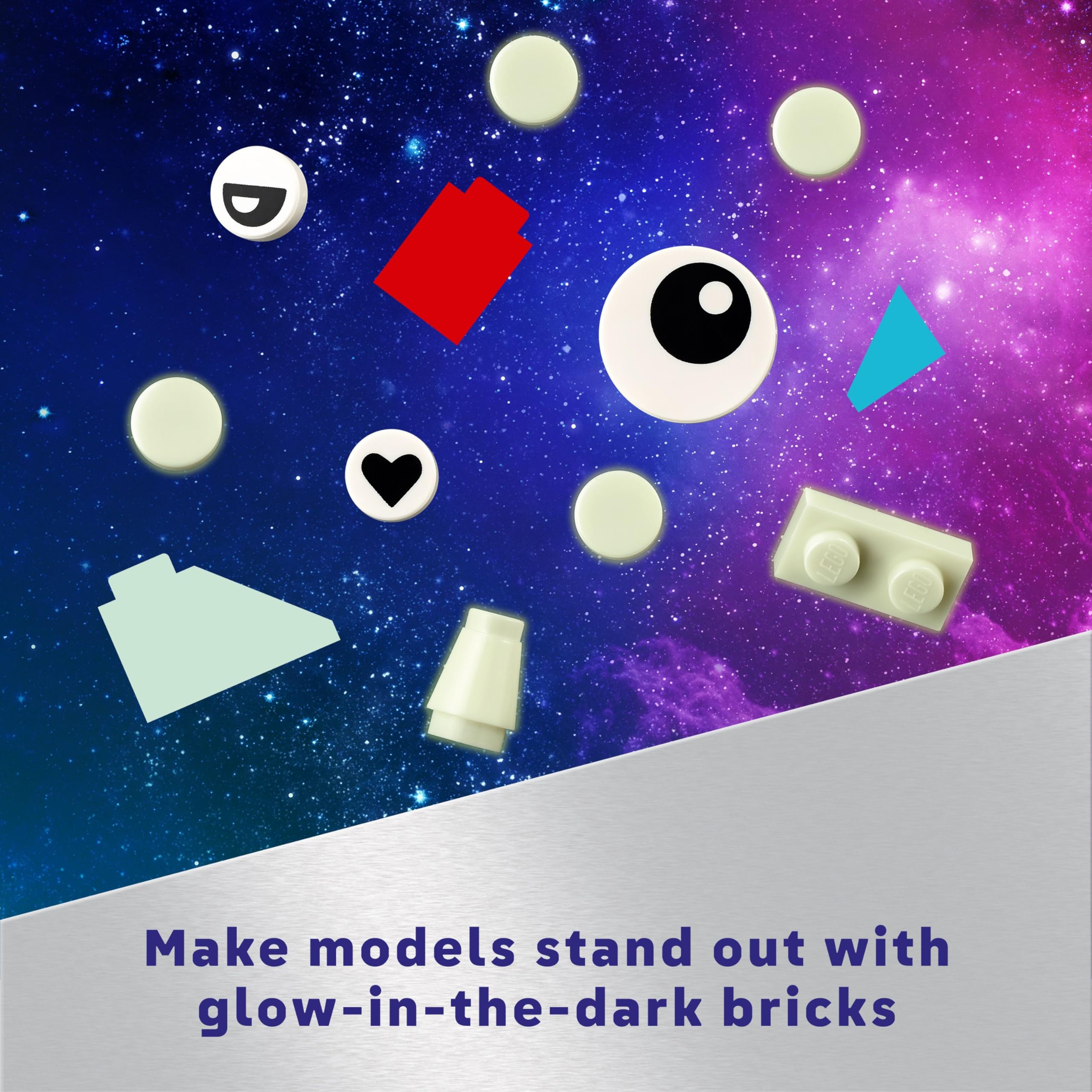 LEGO Classic Creative Space Planets Brick Box - Solar System Building Set for Kids 5+ 10