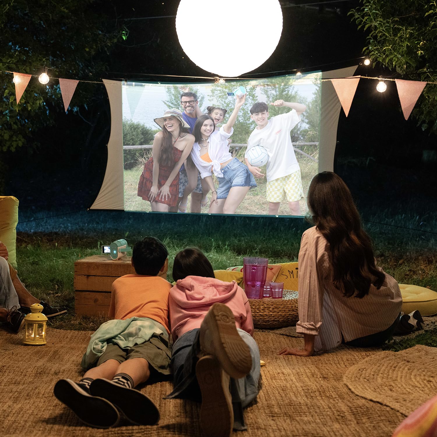 Photo Creator Camera Projector – 3-in-1 HD Video & 48MP Photo Camera with WiFi for Kids 7