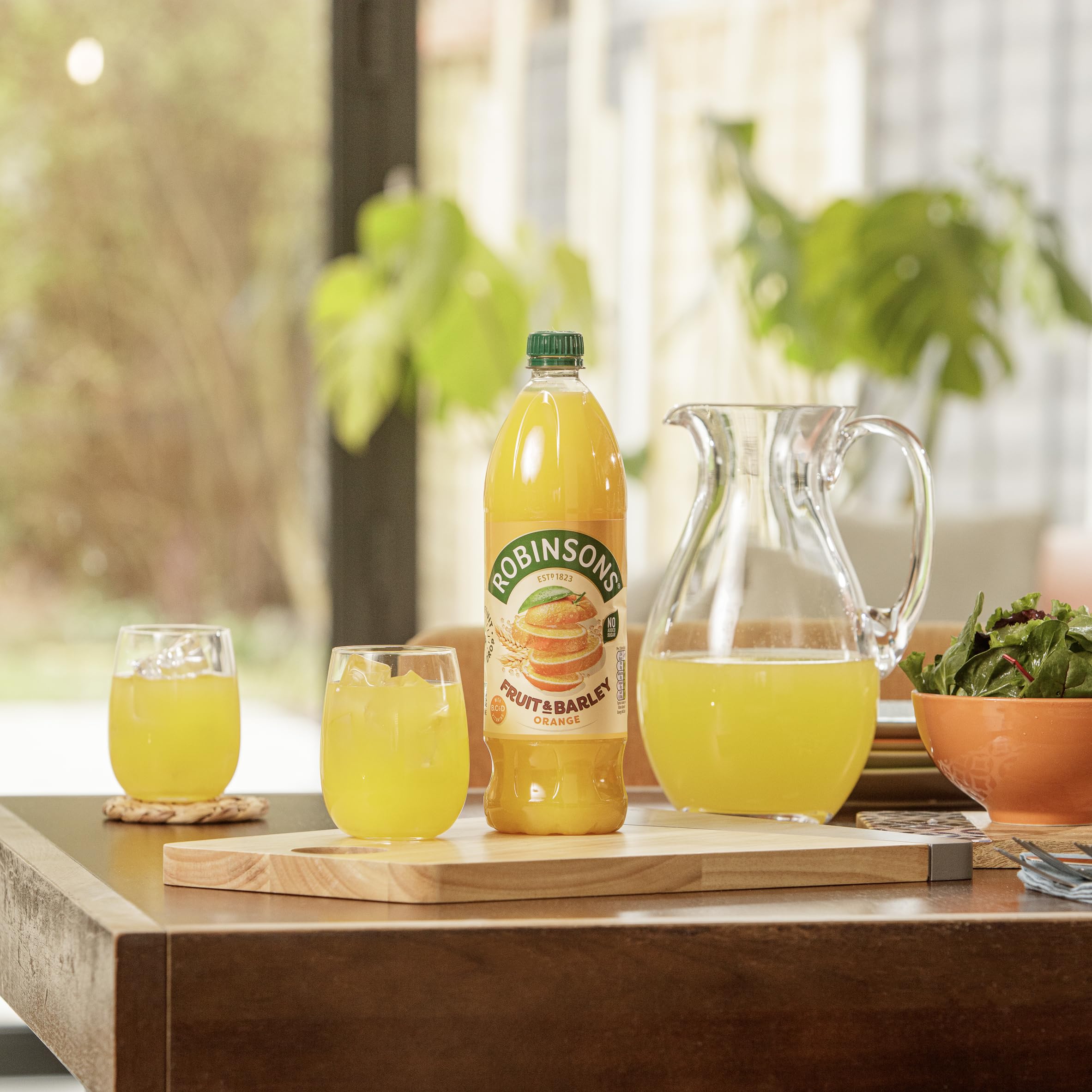 Robinsons Fruit & Barley Orange Squash, 1L 5