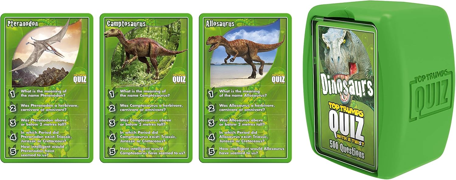Top Trumps Dinosaurs Quiz Card Game 7