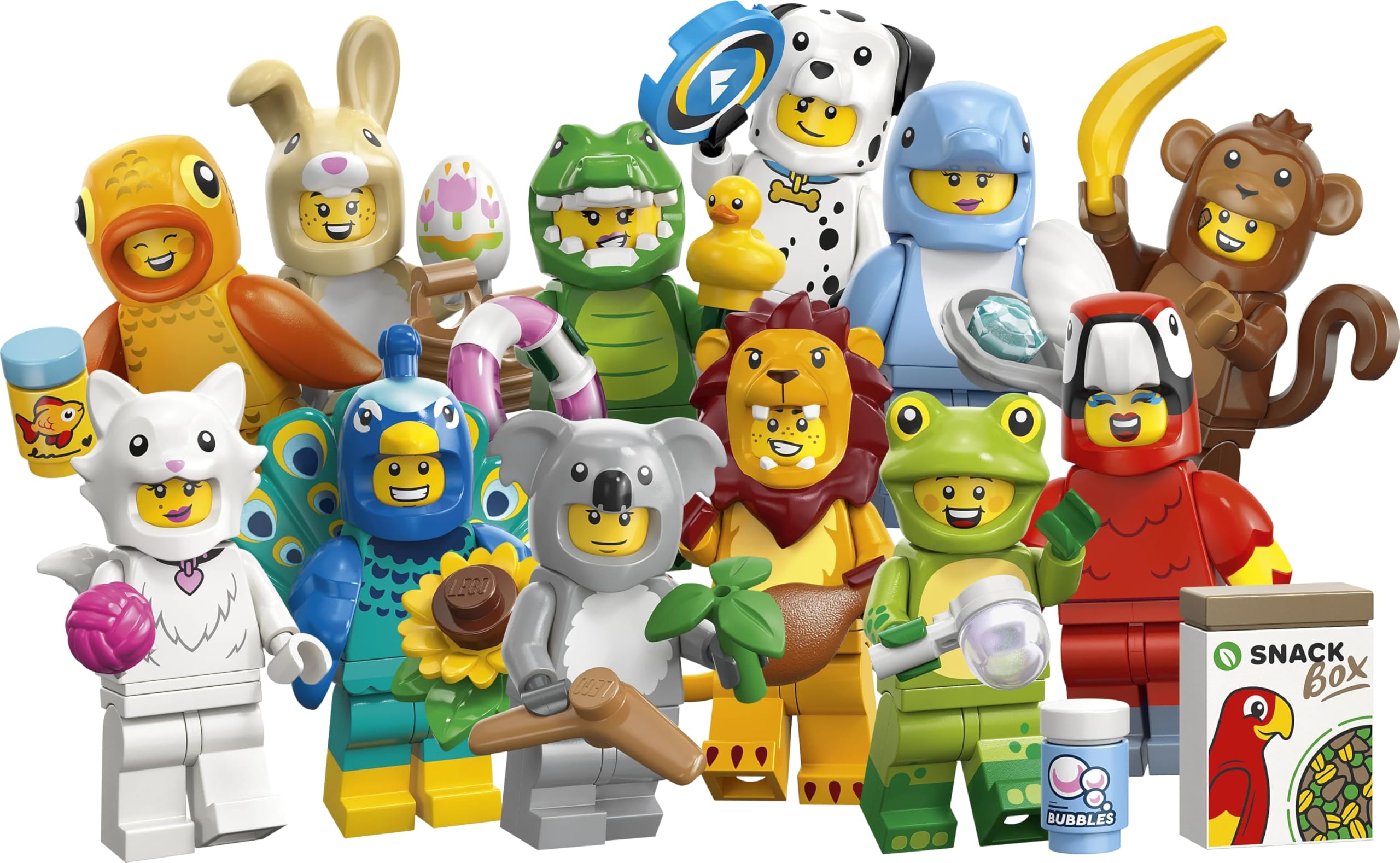 LEGO Minifigures Animal Series 28 Blind Box | 1 of 12 Collectible Figures | Ages 5+