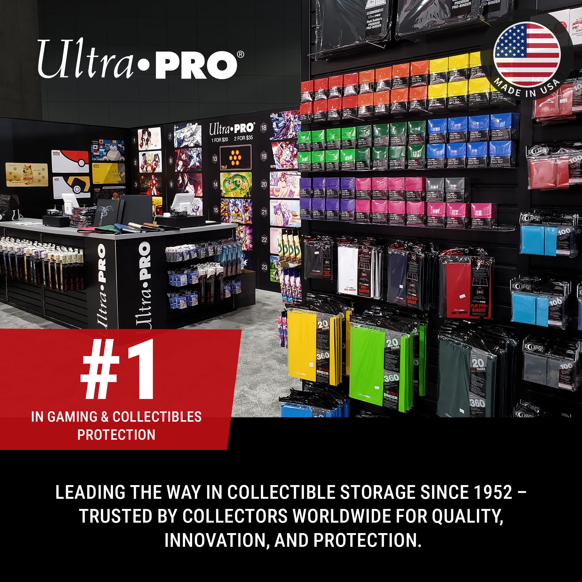 Ultra Pro Pokémon Premium Red Snap Binder - Holds 160 Cards | Acid-Free, Non-PVC 8
