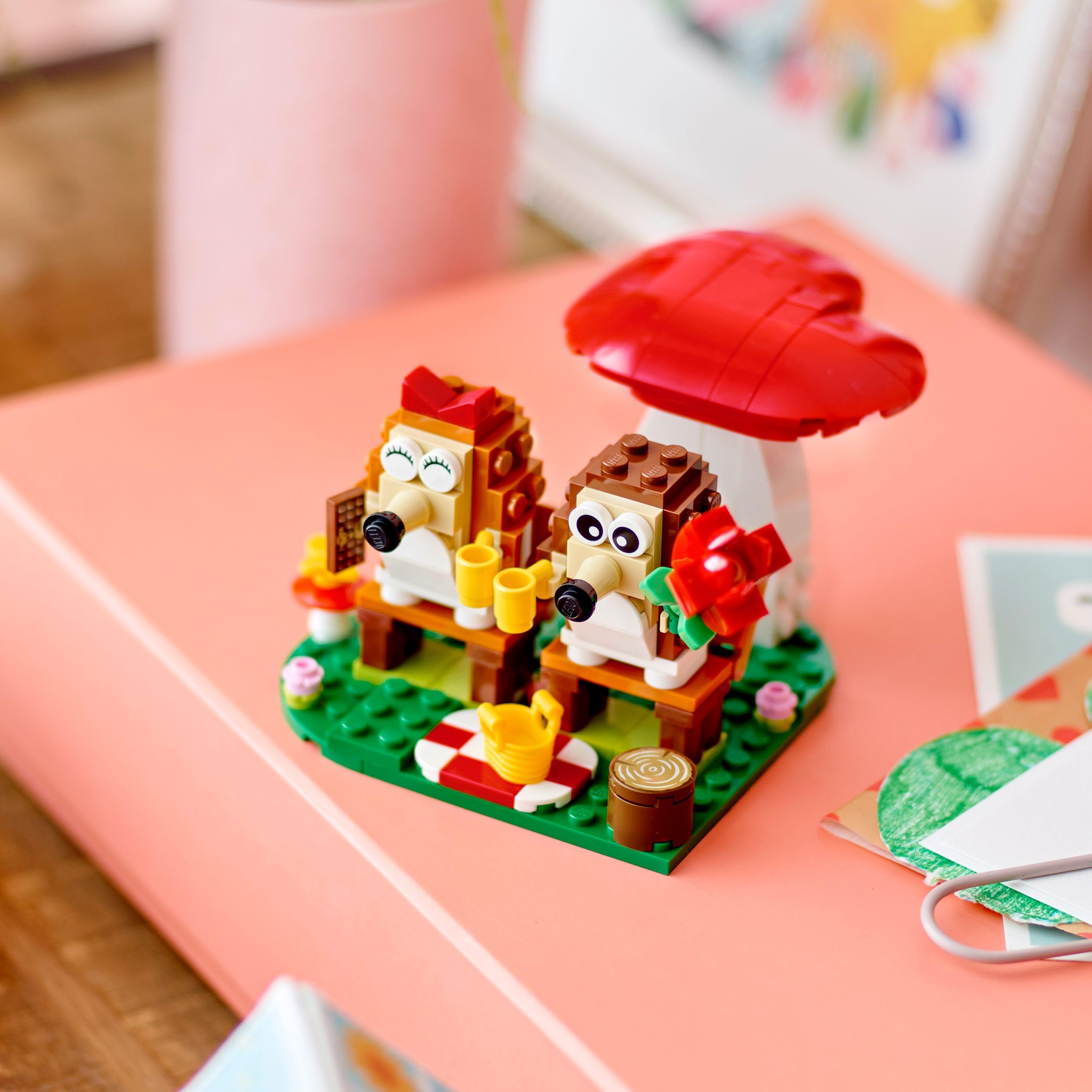 LEGO Hedgehog Picnic Date - Building Set for 8 Plus Year Olds 4
