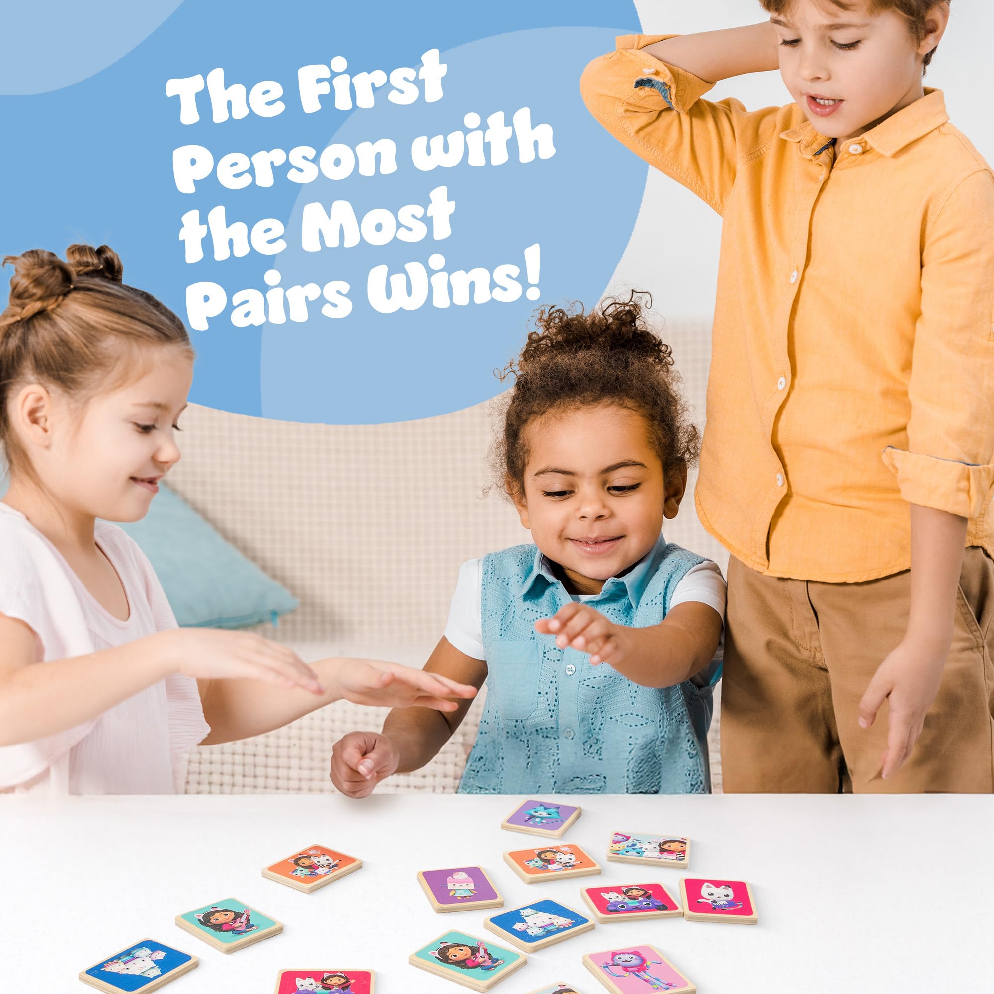 Gabby's Dollhouse Memory Game - Matching Card Game with Gabby & Friends 4