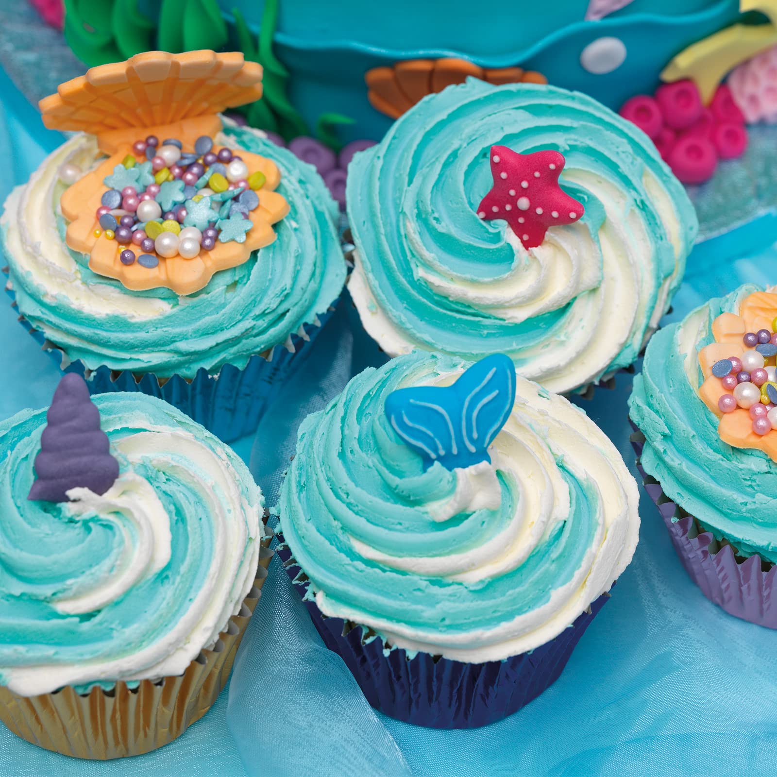 Colour Splash - Blues Food Colouring Gels 5 Pack 8