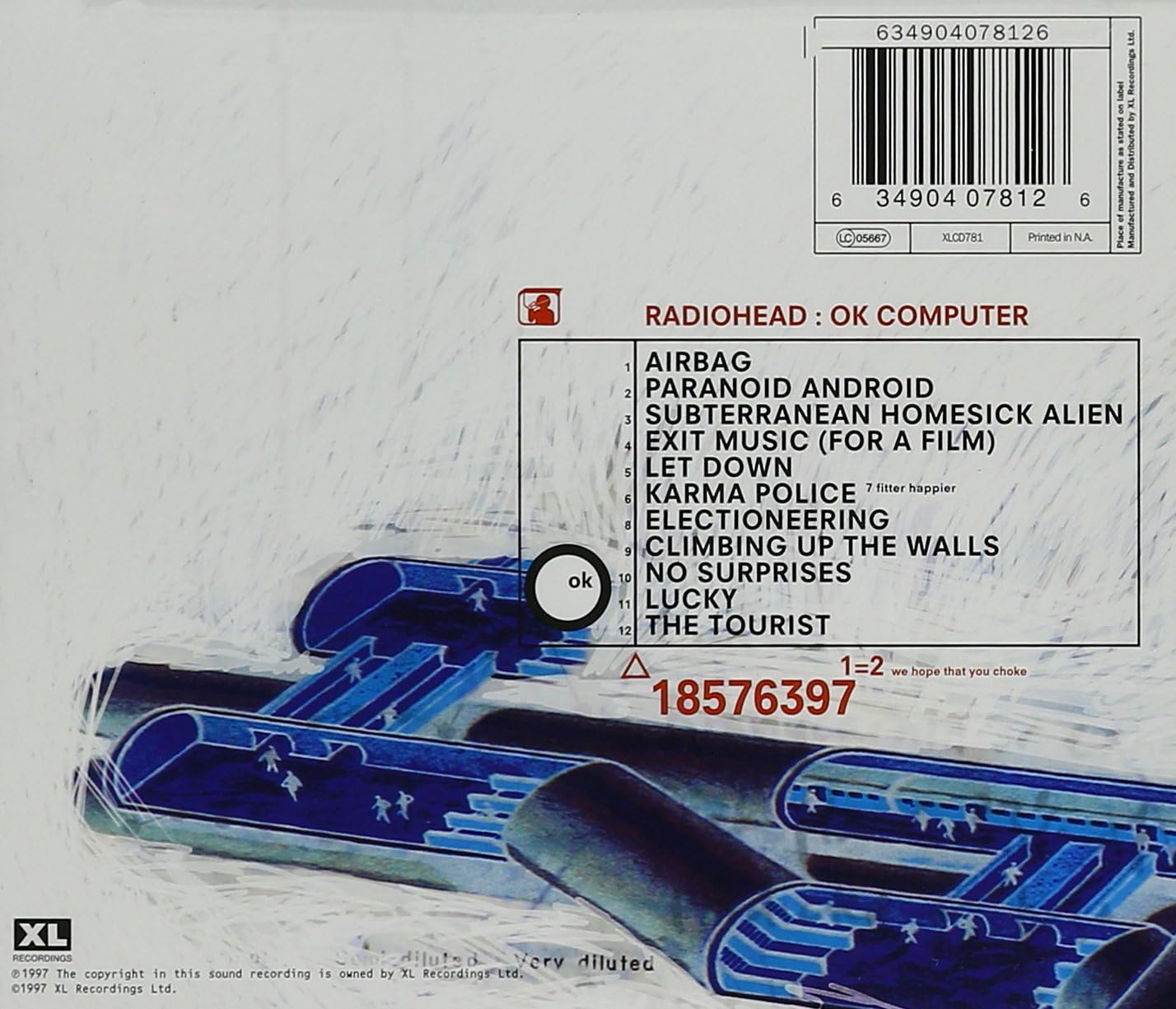 Radiohead - OK Computer Audio CD