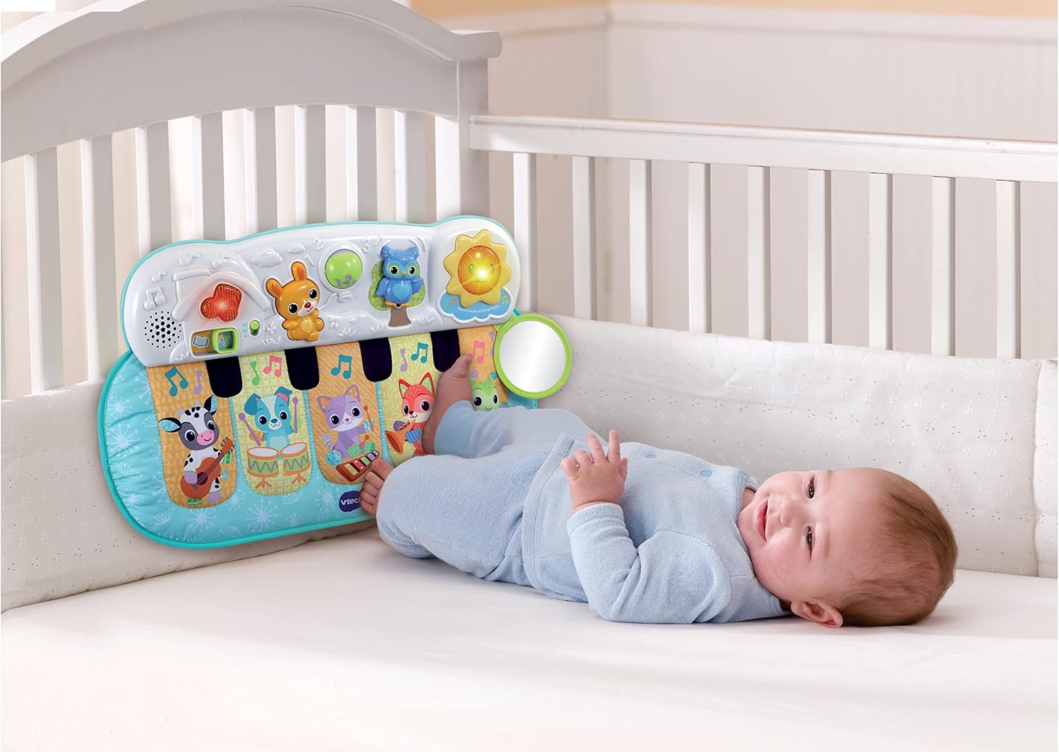 VTech Play & Dream Kicking Piano - Interactive Musical Toy for Babies 3-18 Months 4