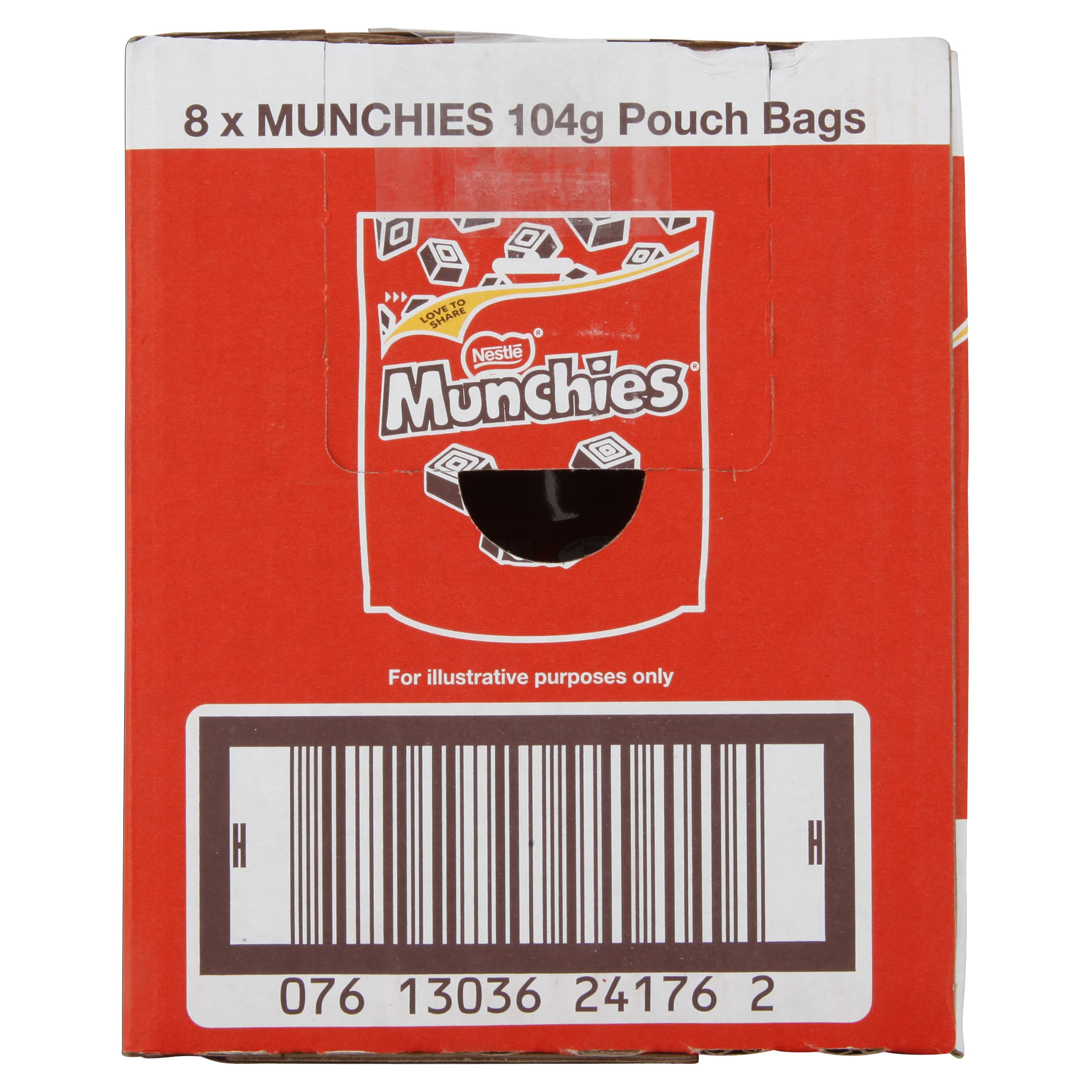 Munchies Milk Chocolate and Caramel Sharing Bag, 104g 7