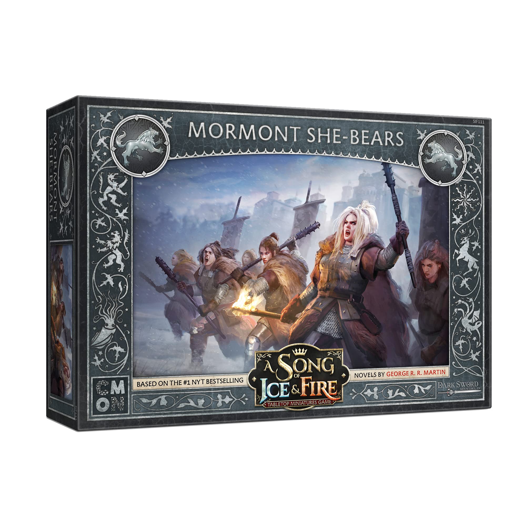 CMON A Song of Ice and Fire: Tabletop Miniatures Game - Mormont She-Bears Unit Box