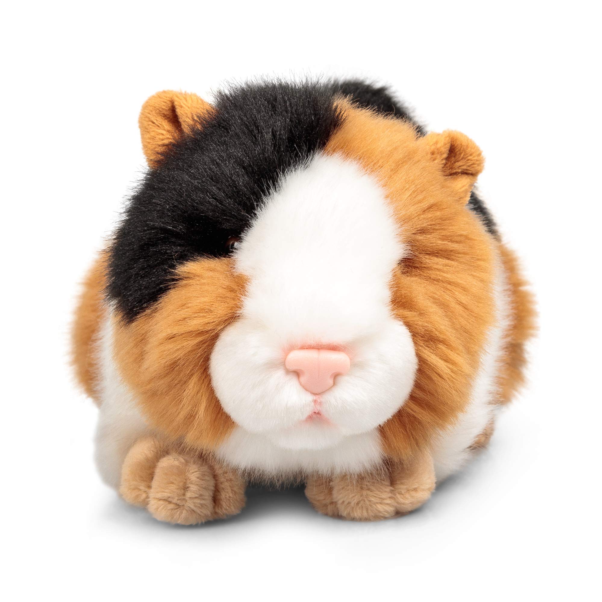 Animigos World of Nature Plush Guinea Pig - Realistic Soft Toy with Educational Booklet