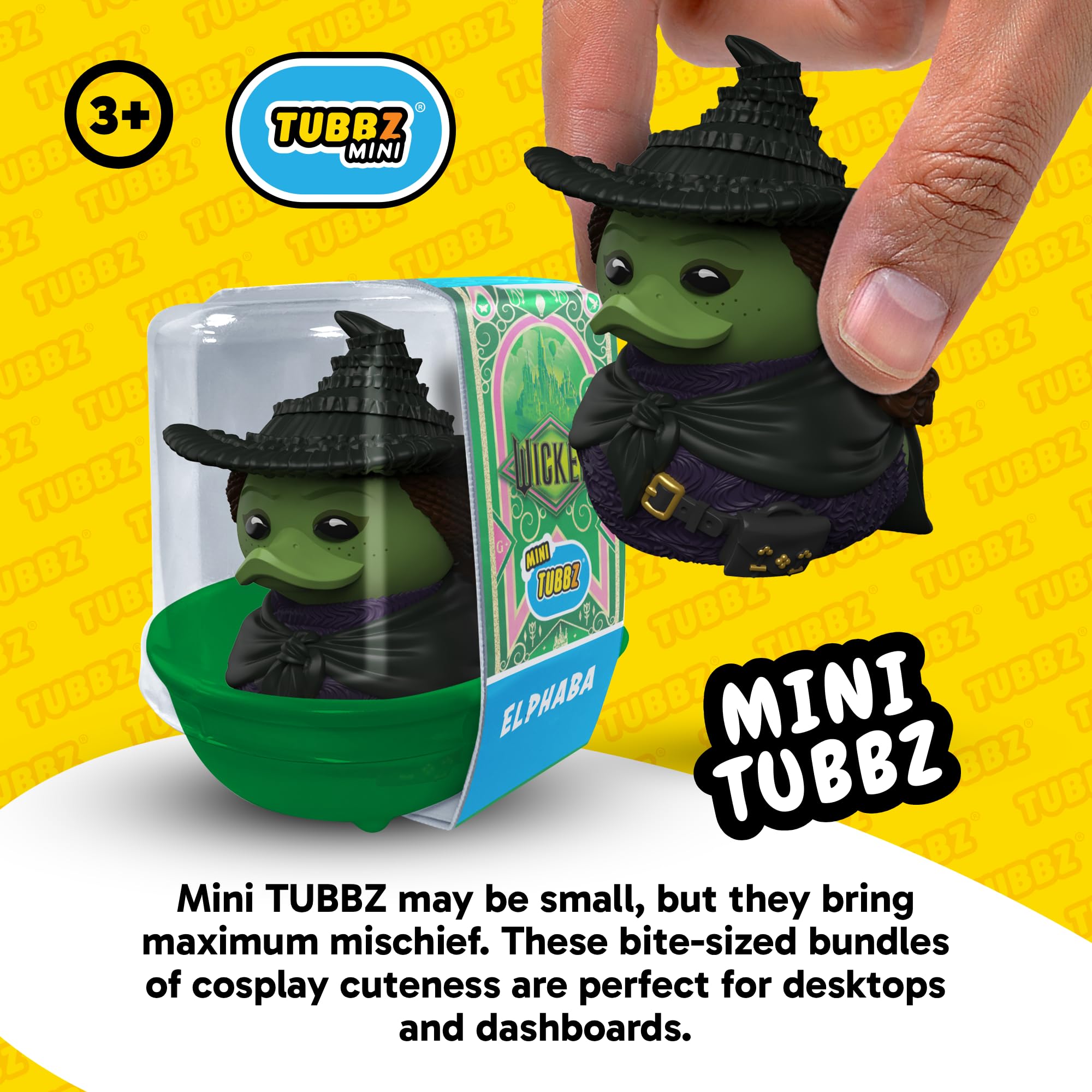TUBBZ Mini - Alastor Cosplaying Rubber Duck Figure | Approx. 5cm Tall | Polyvinyl Chloride 3