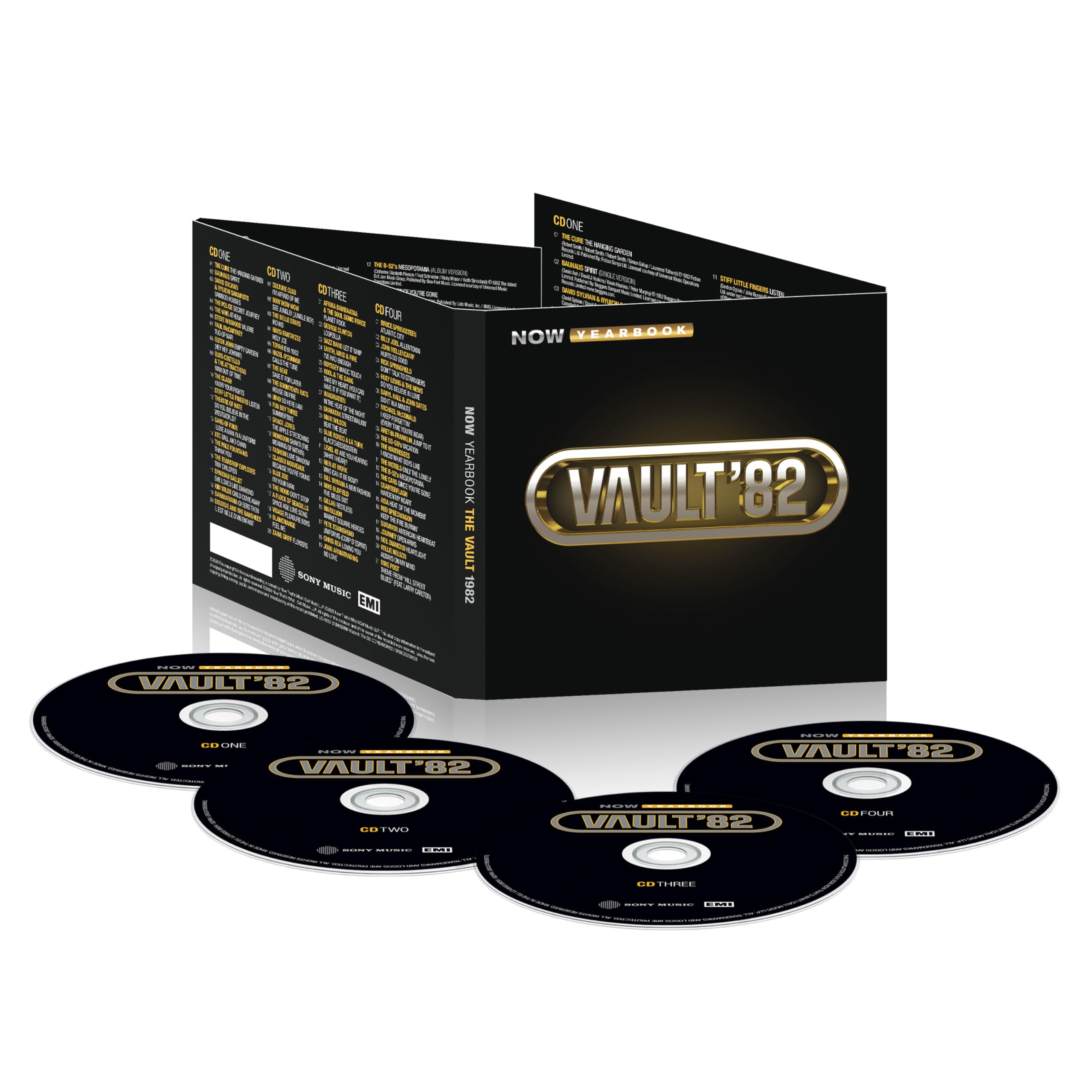 Various Artists - NOW Yearbook – THE VAULT: 1982 [4-CD Box Set] 1