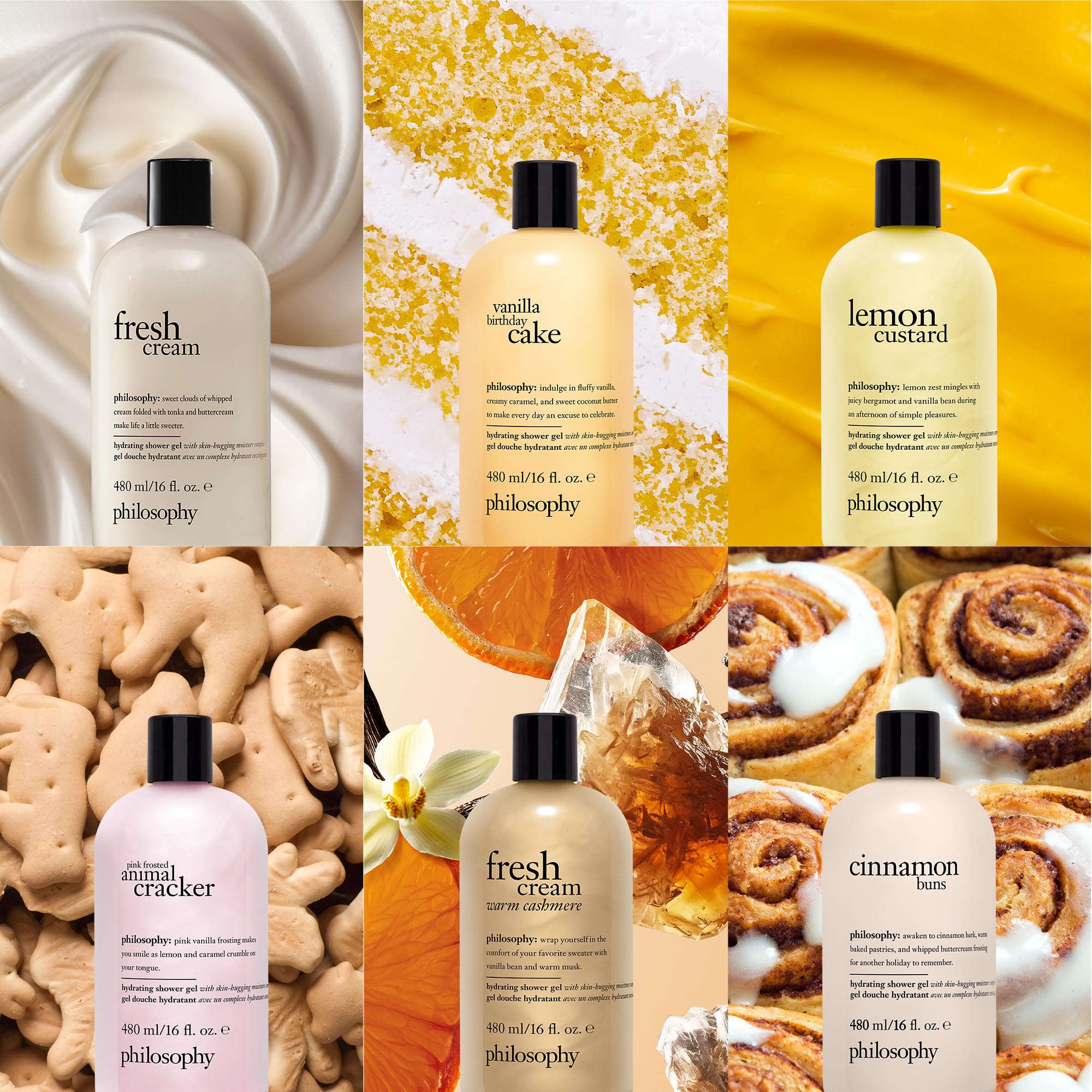 philosophy Vanilla Birthday Cake Shower Gel - Cleanses & Conditions | 480 ml 3