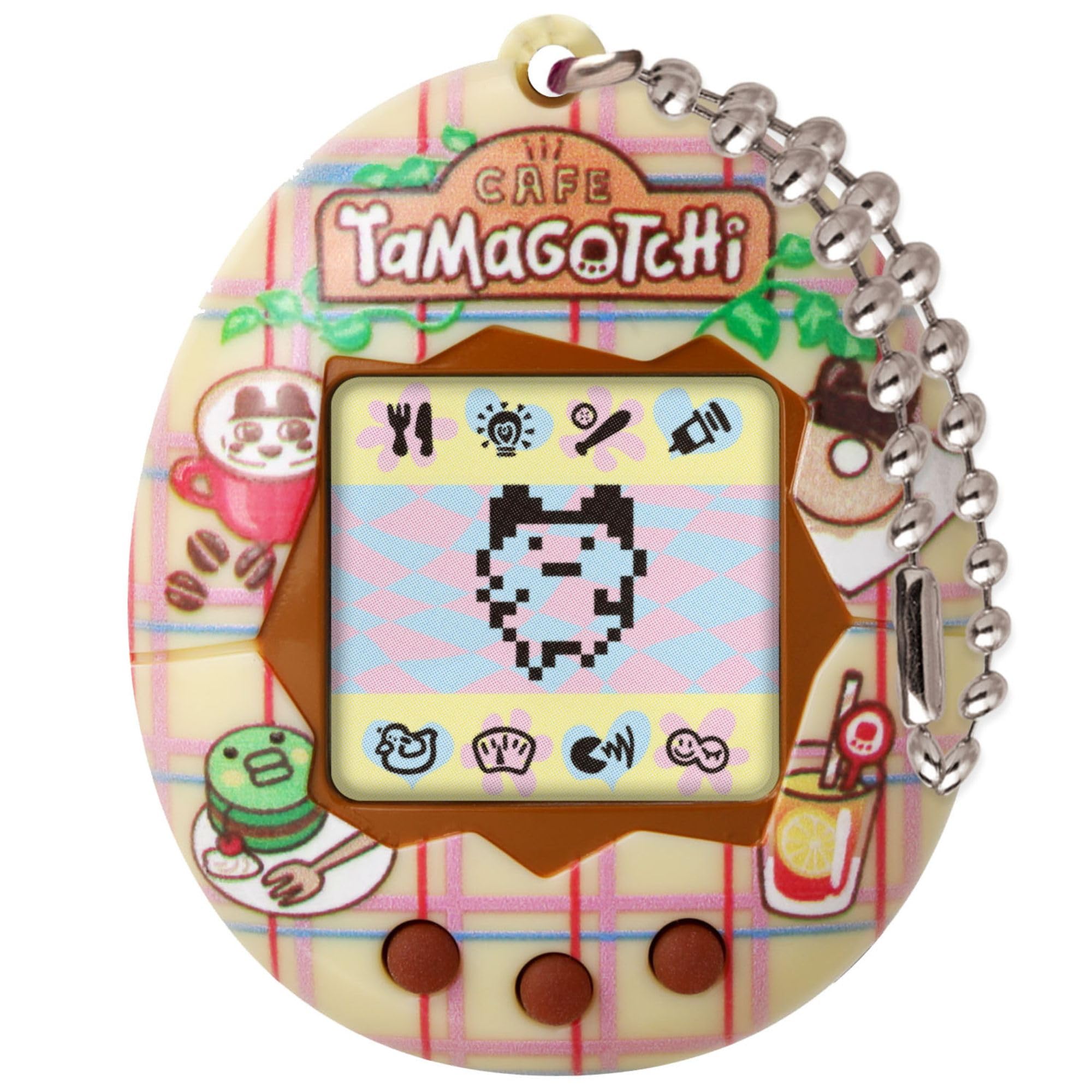 Tamagotchi Bandai Original Tama Café Digital Pet - Electronic Virtual Pet Toy for Kids 8+