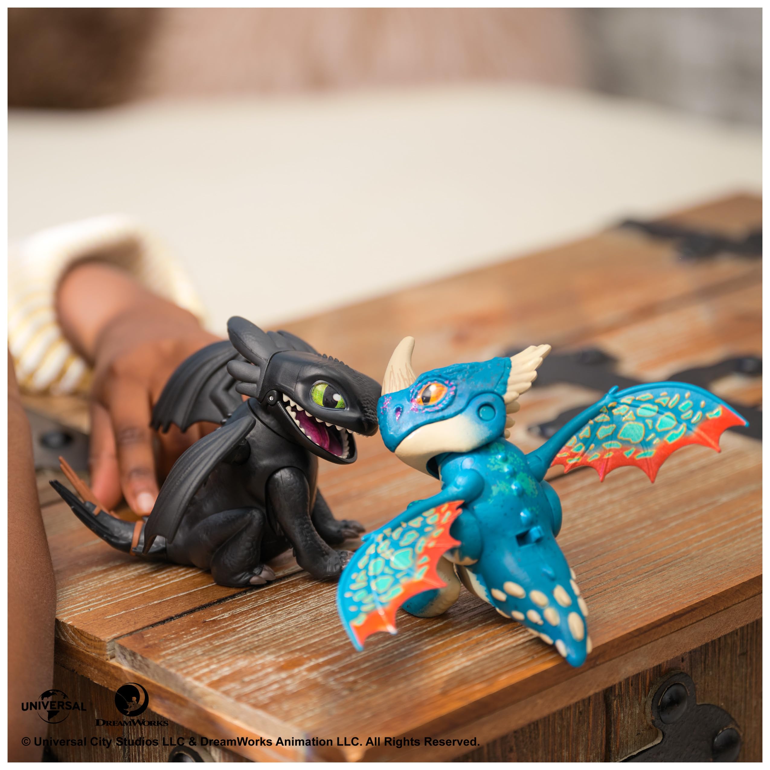 Dreamworks Dragons How to Train Your Dragon Roaring Minis Deadly Nadder Interactive Action Figure - 4+ Years 10