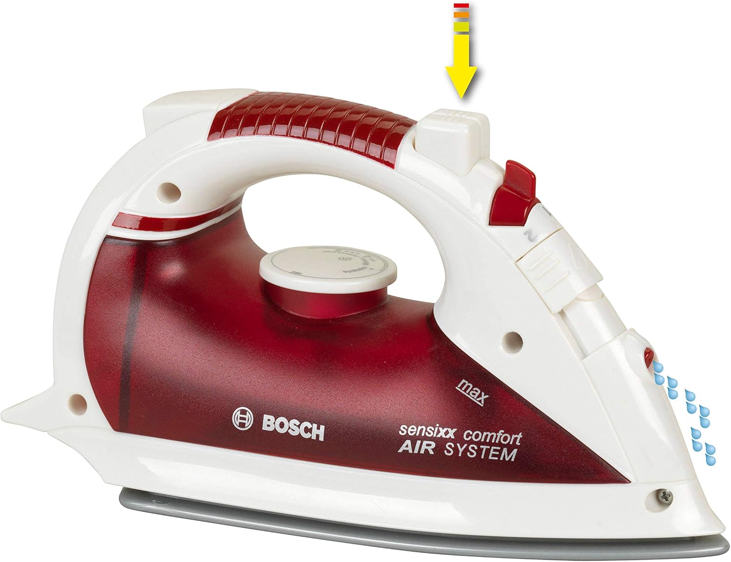 Theo Klein 6254 Bosch Iron Toy - Water Spray Function, Pretend Play for Kids 3+ 5