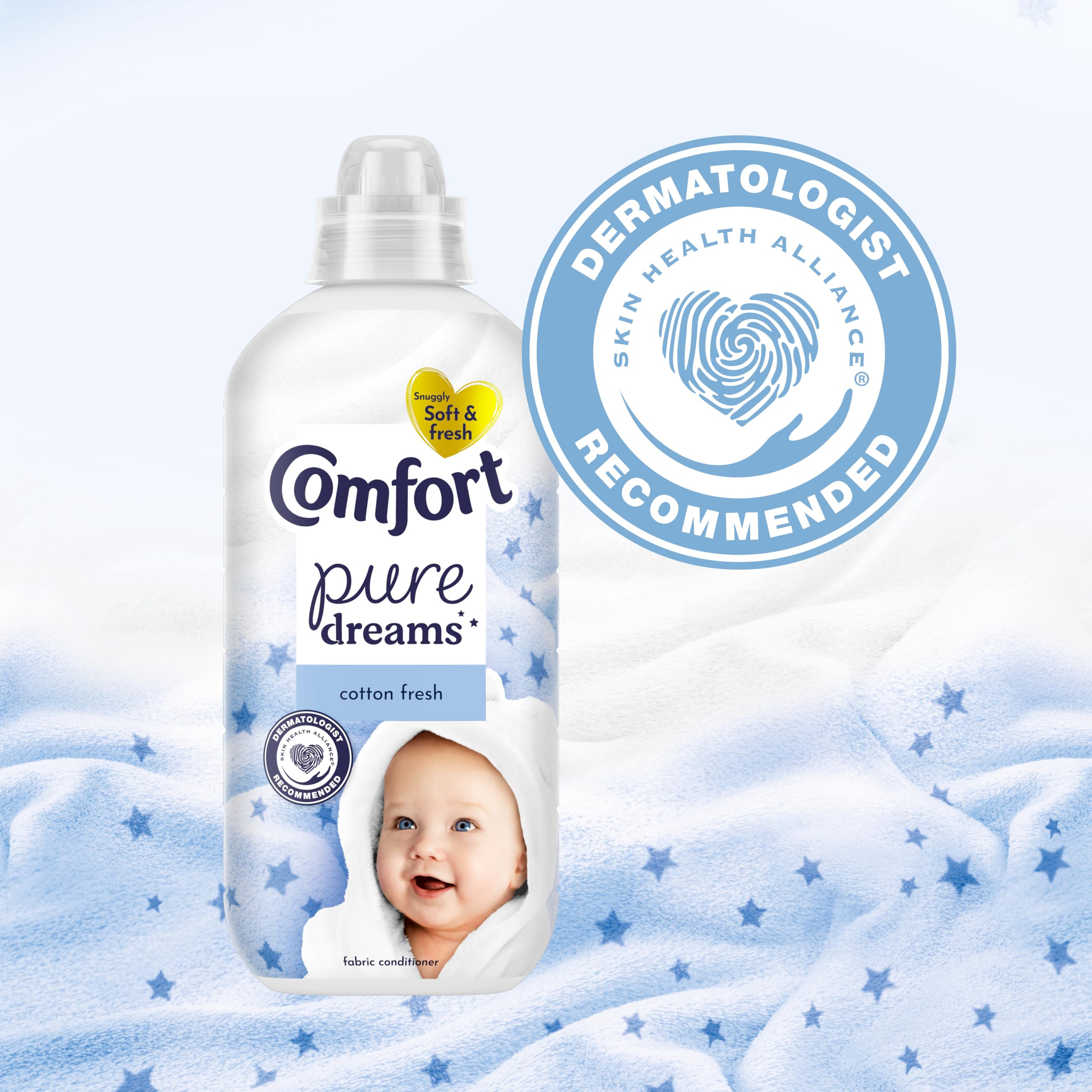 Comfort - Pure Dreams Cotton Fresh Fabric Conditioner Liquid 6